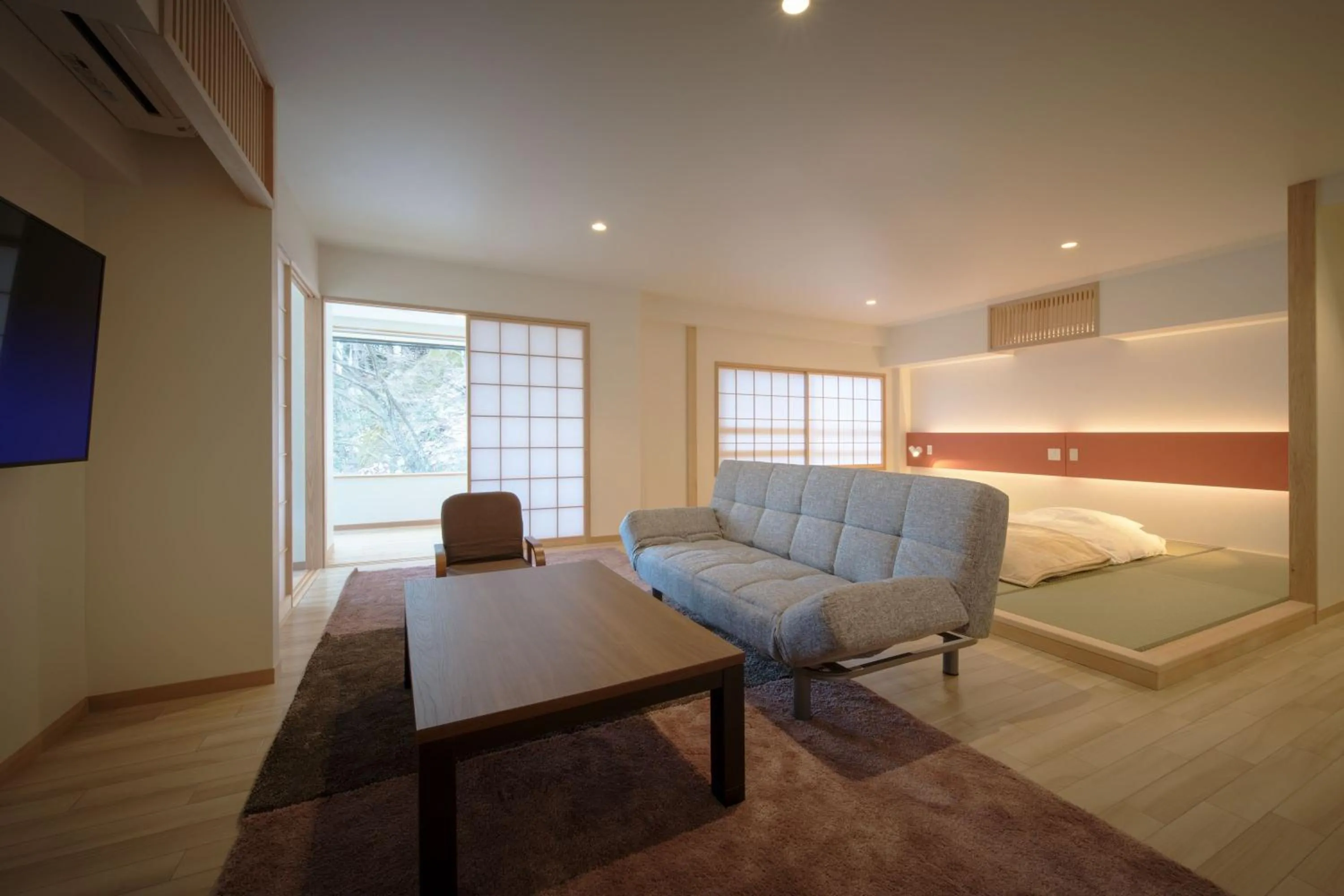 Photo of the whole room in YUMORI ONSEN HOSTEL