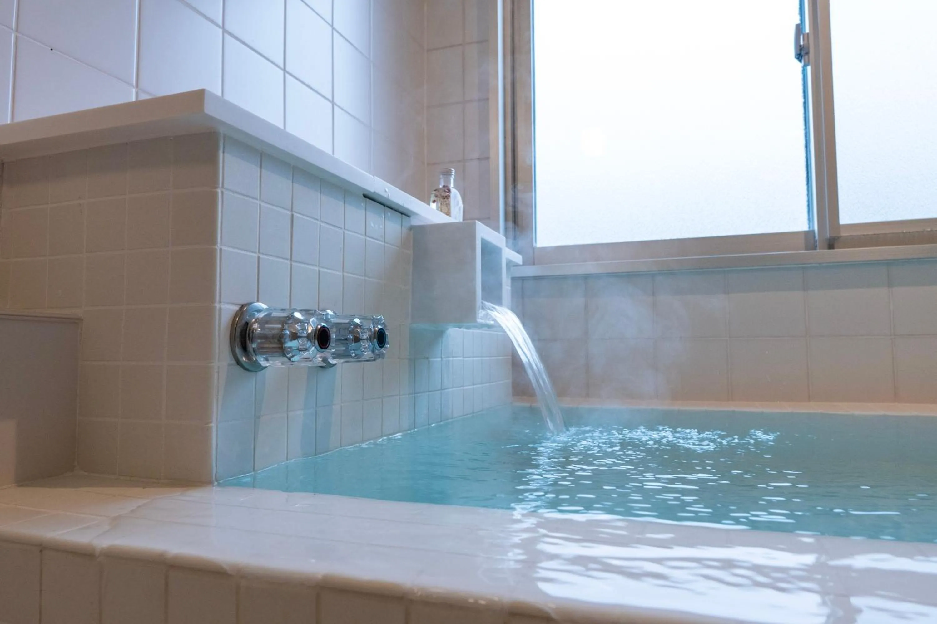 Hot Spring Bath in YUMORI ONSEN HOSTEL