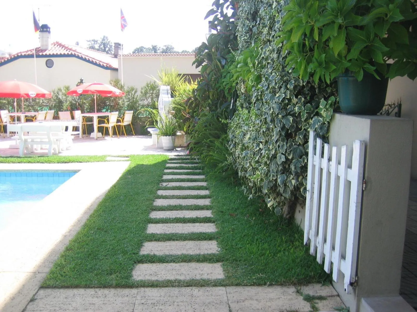 Garden in Hotel Santa Rita