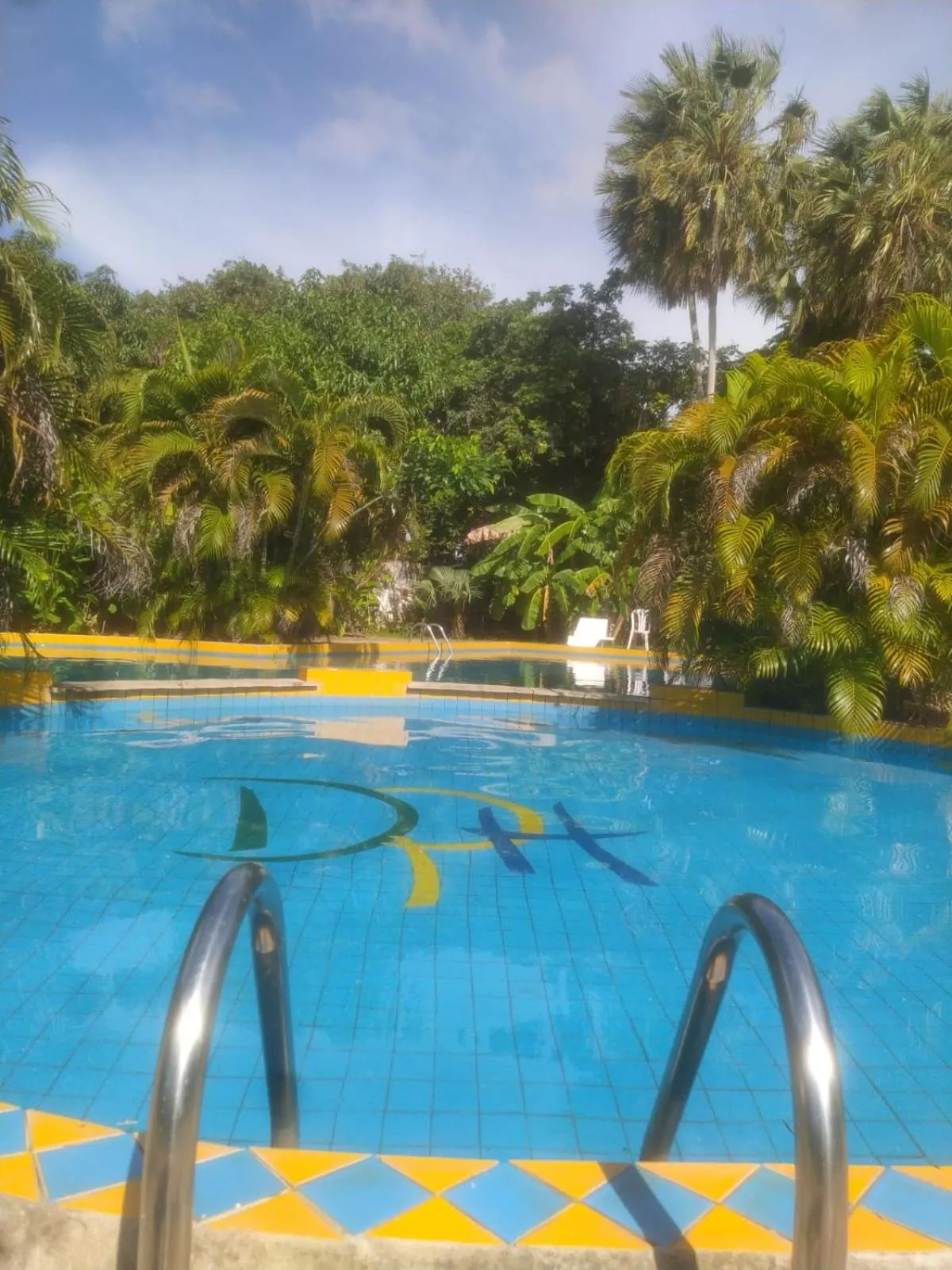 Pool view in Delta Park Hotel
