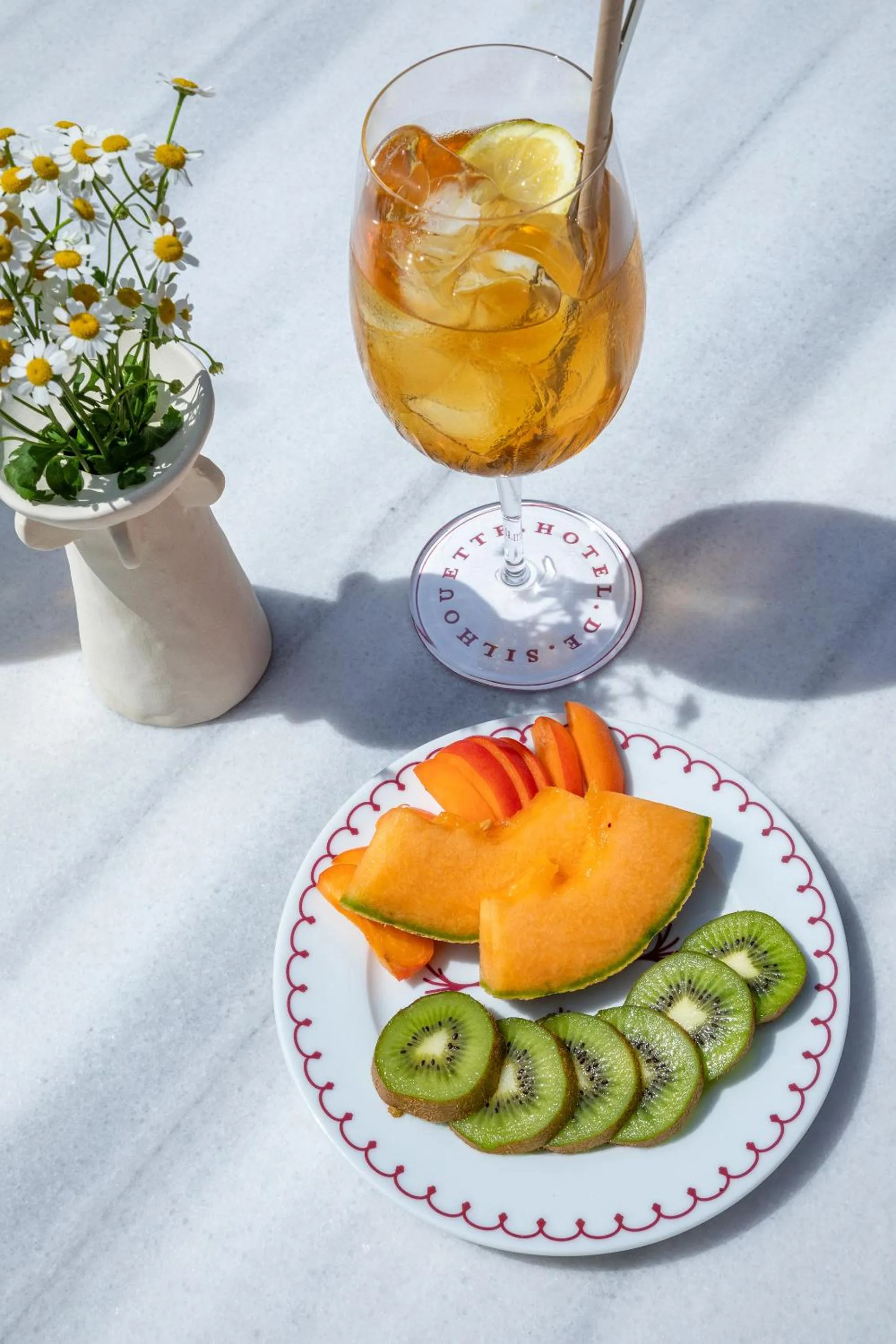 Patio in Hotel de Silhouette