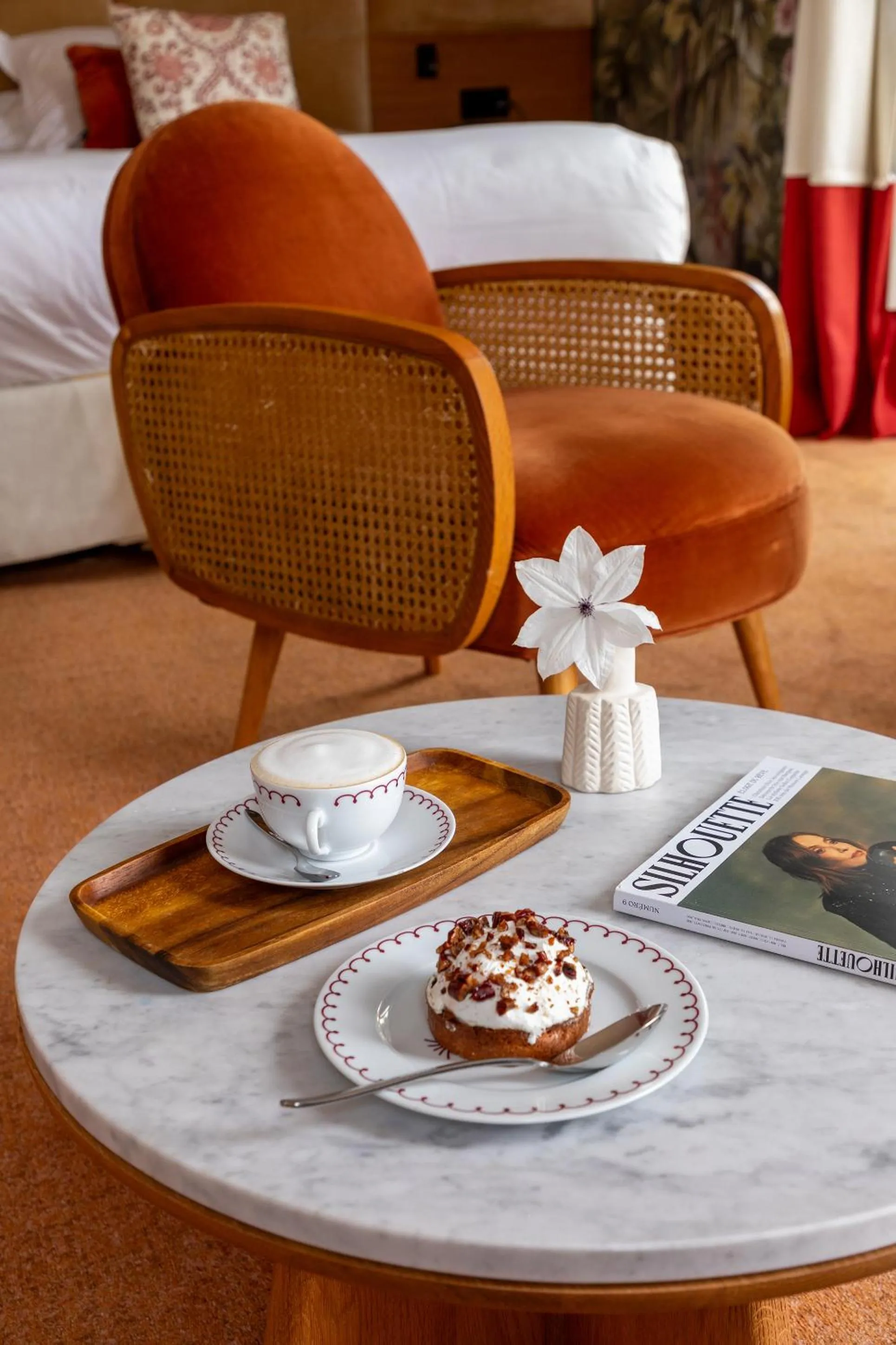 Bedroom, Bed in Hotel de Silhouette