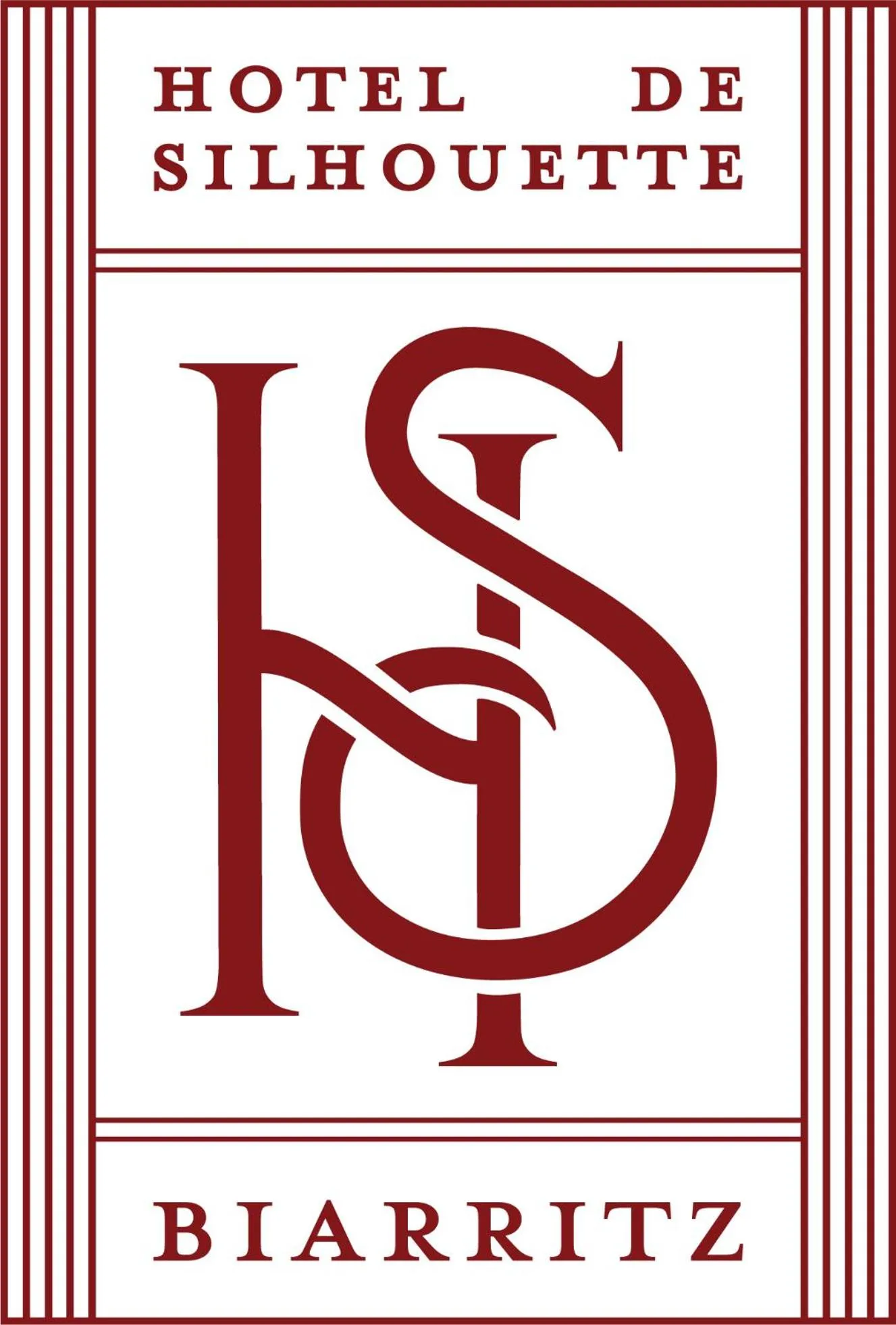 Property logo or sign in Hotel de Silhouette