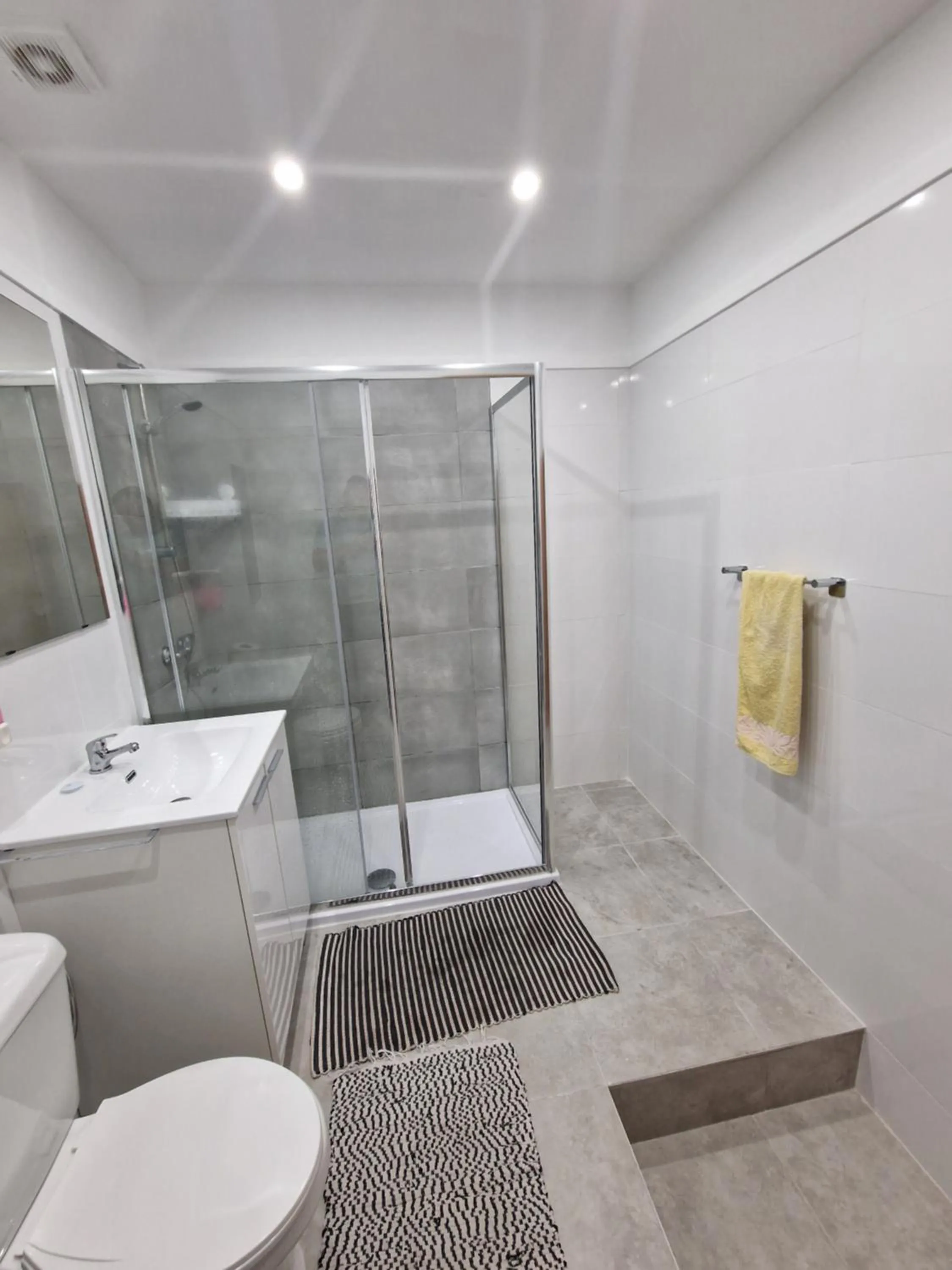 Shower in Alojamento Local Private Accommodation