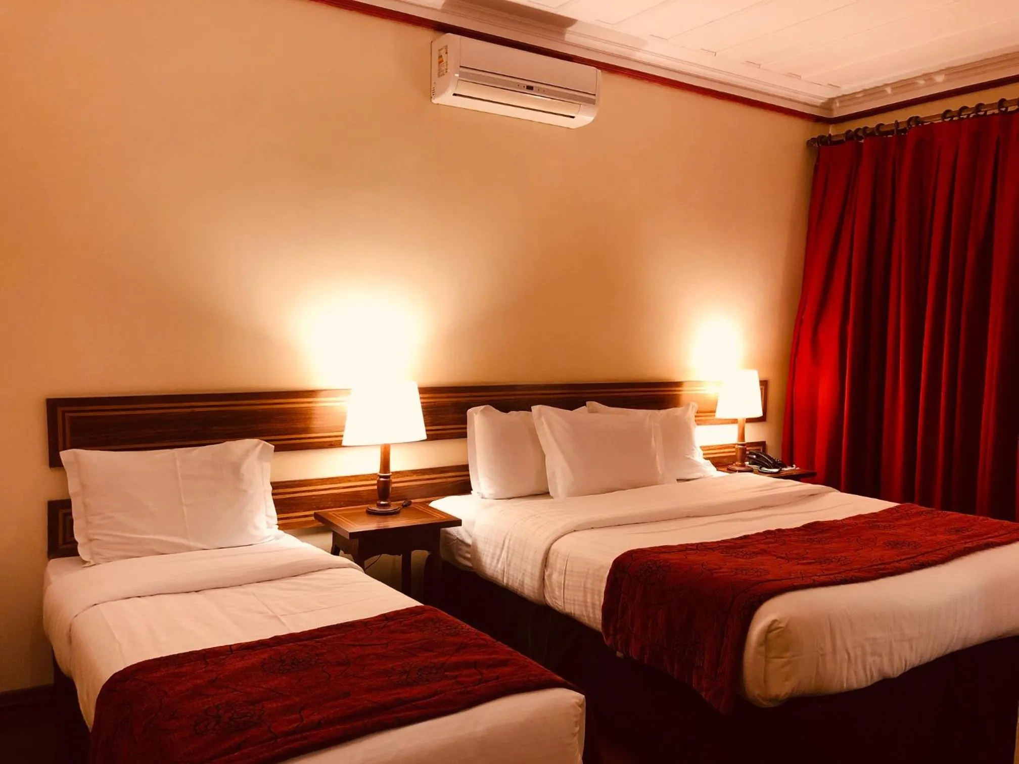 Bed in Hotel Pousada do Arcanjo