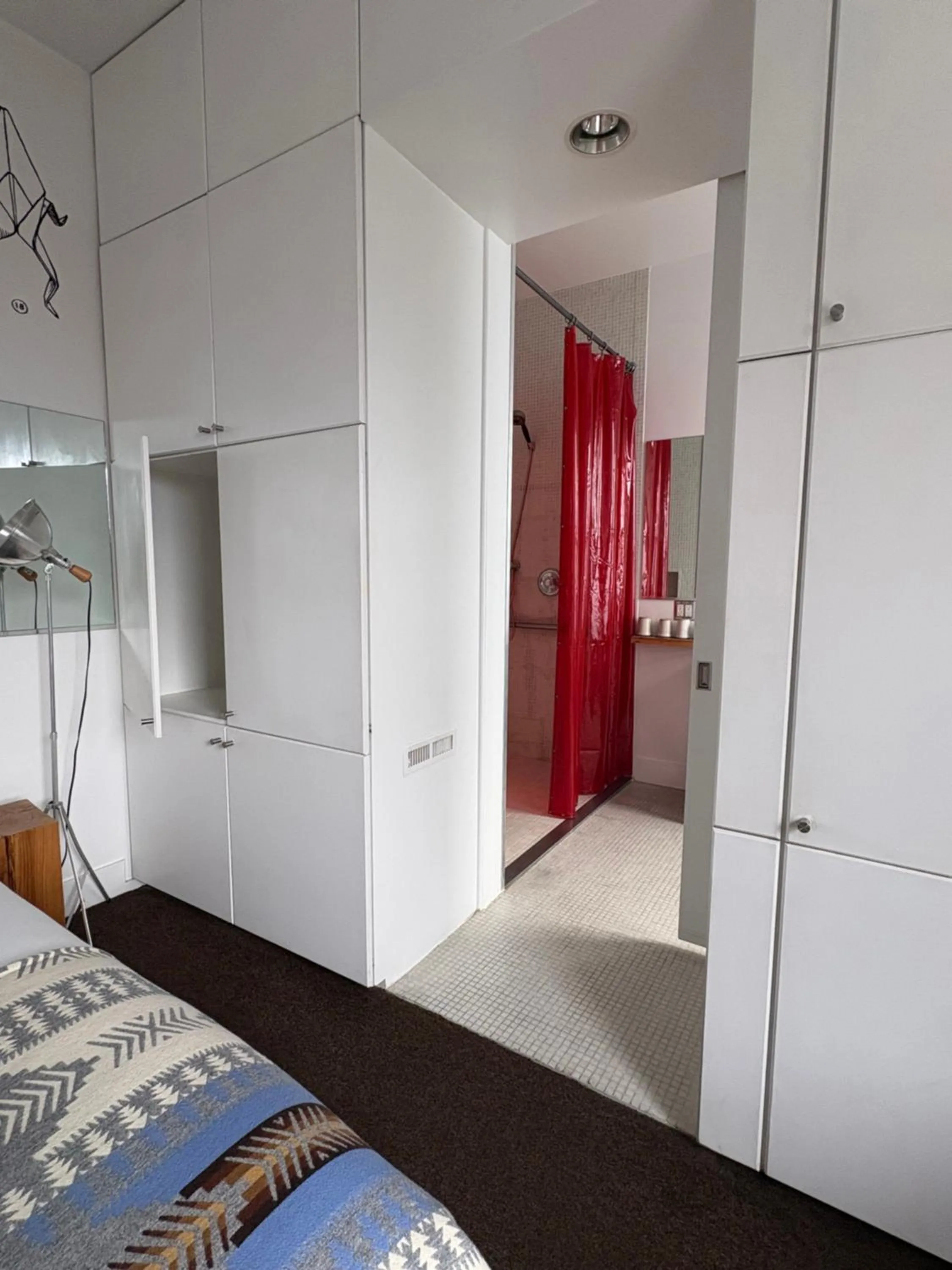 Bed in Ace Hotel Seattle