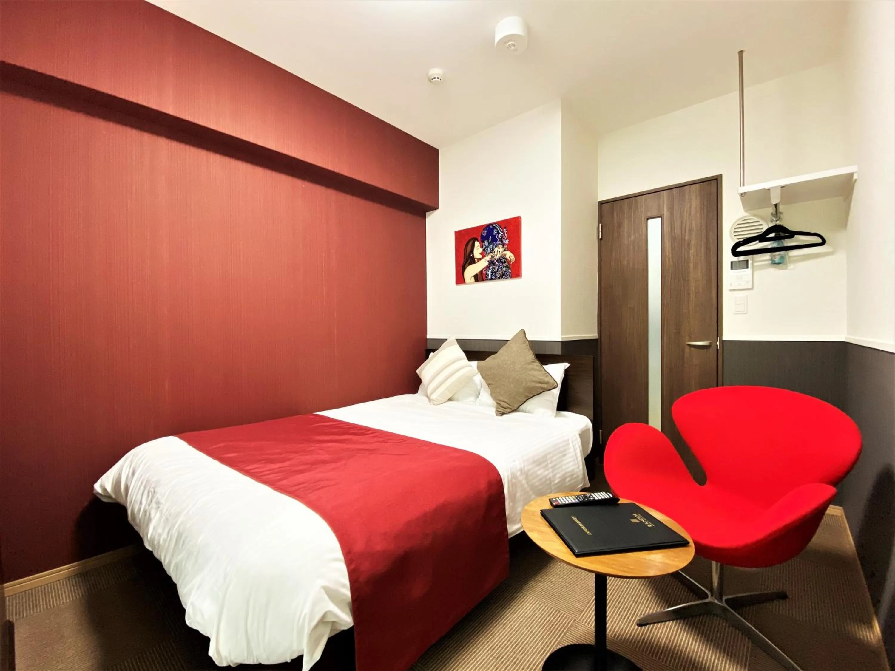 Bed in Randor Hotel Fukuoka