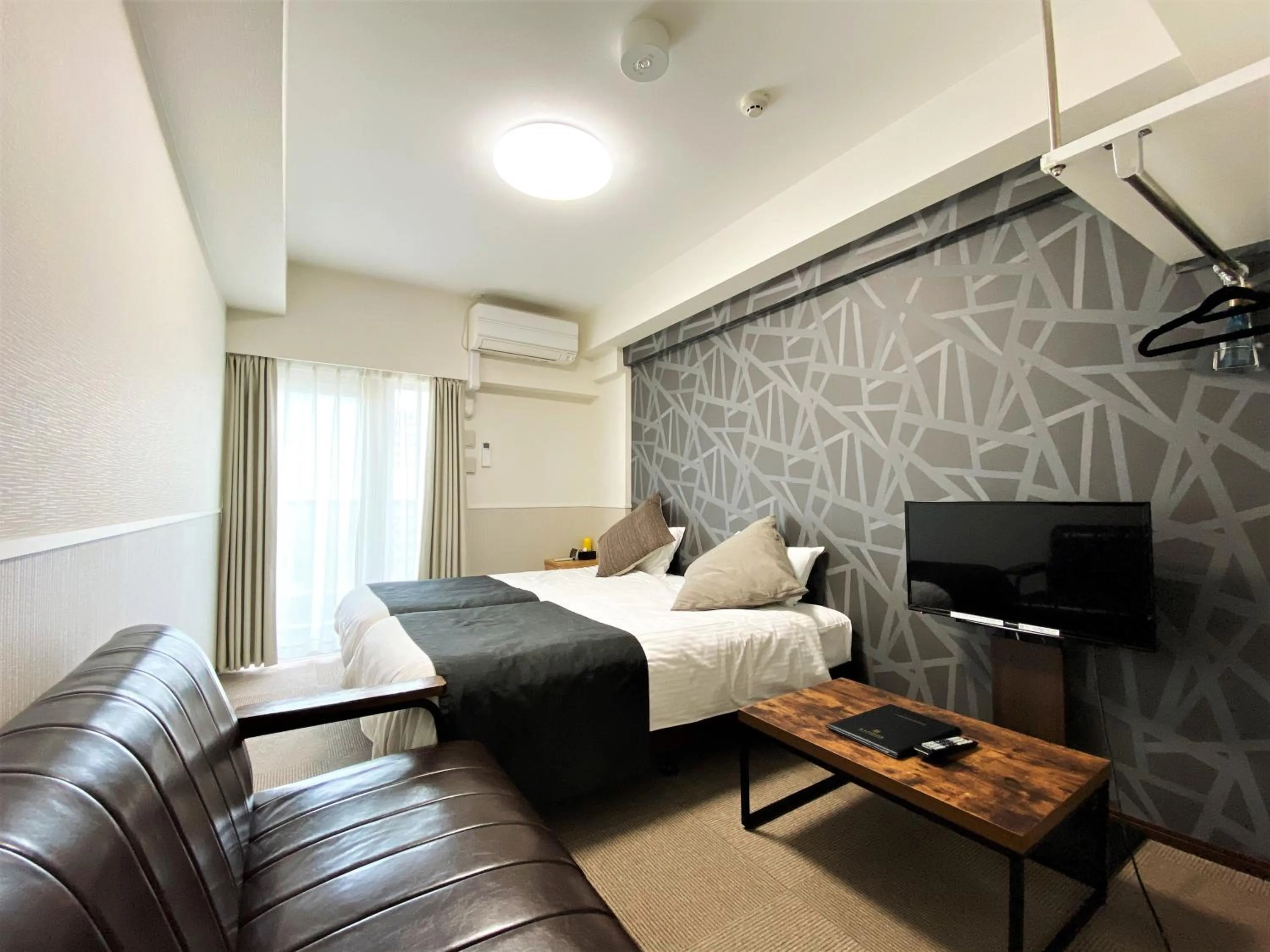 Bed in Randor Hotel Fukuoka