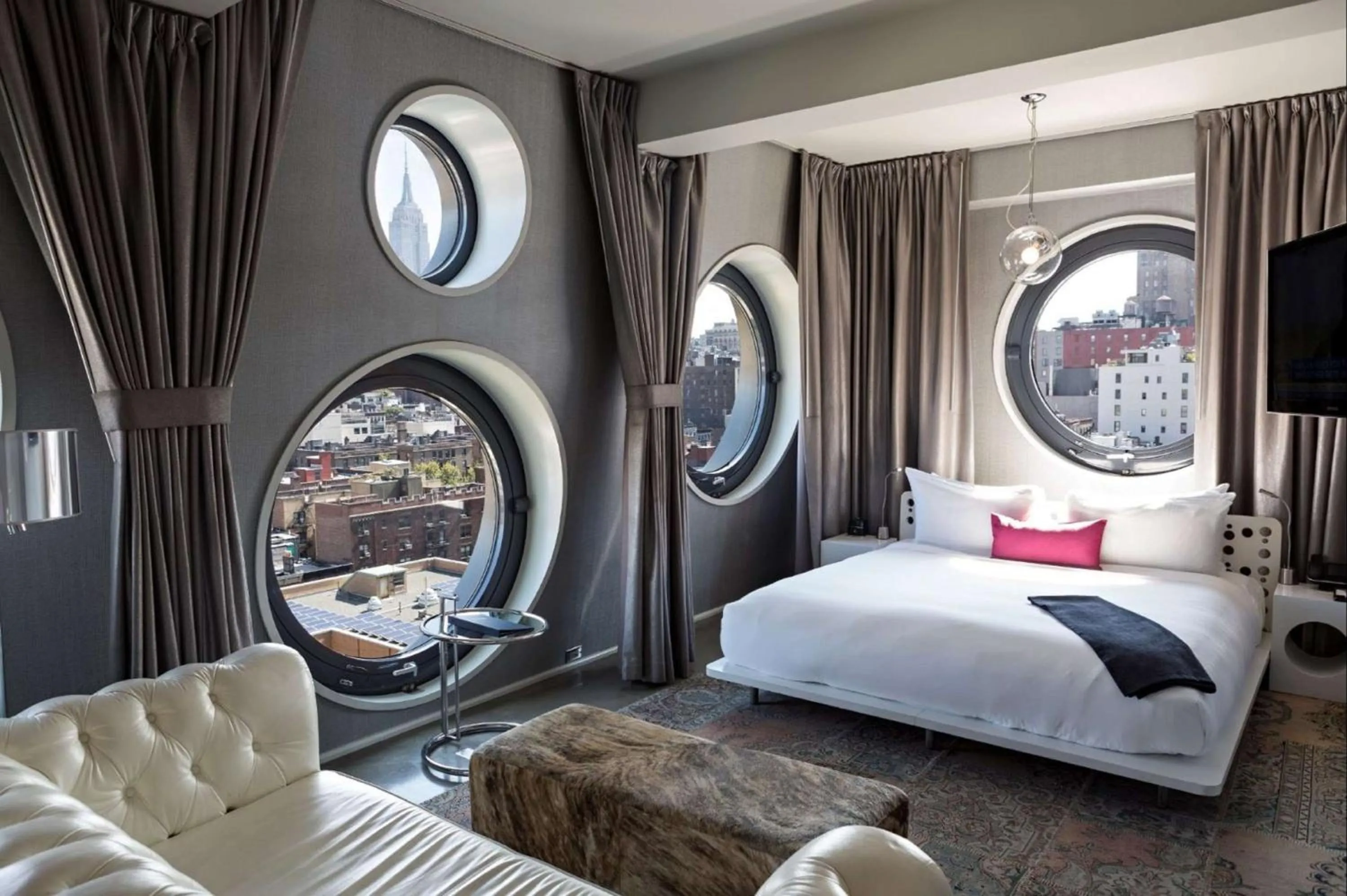 View (from property/room), Bed in Dream Downtown, by Hyatt