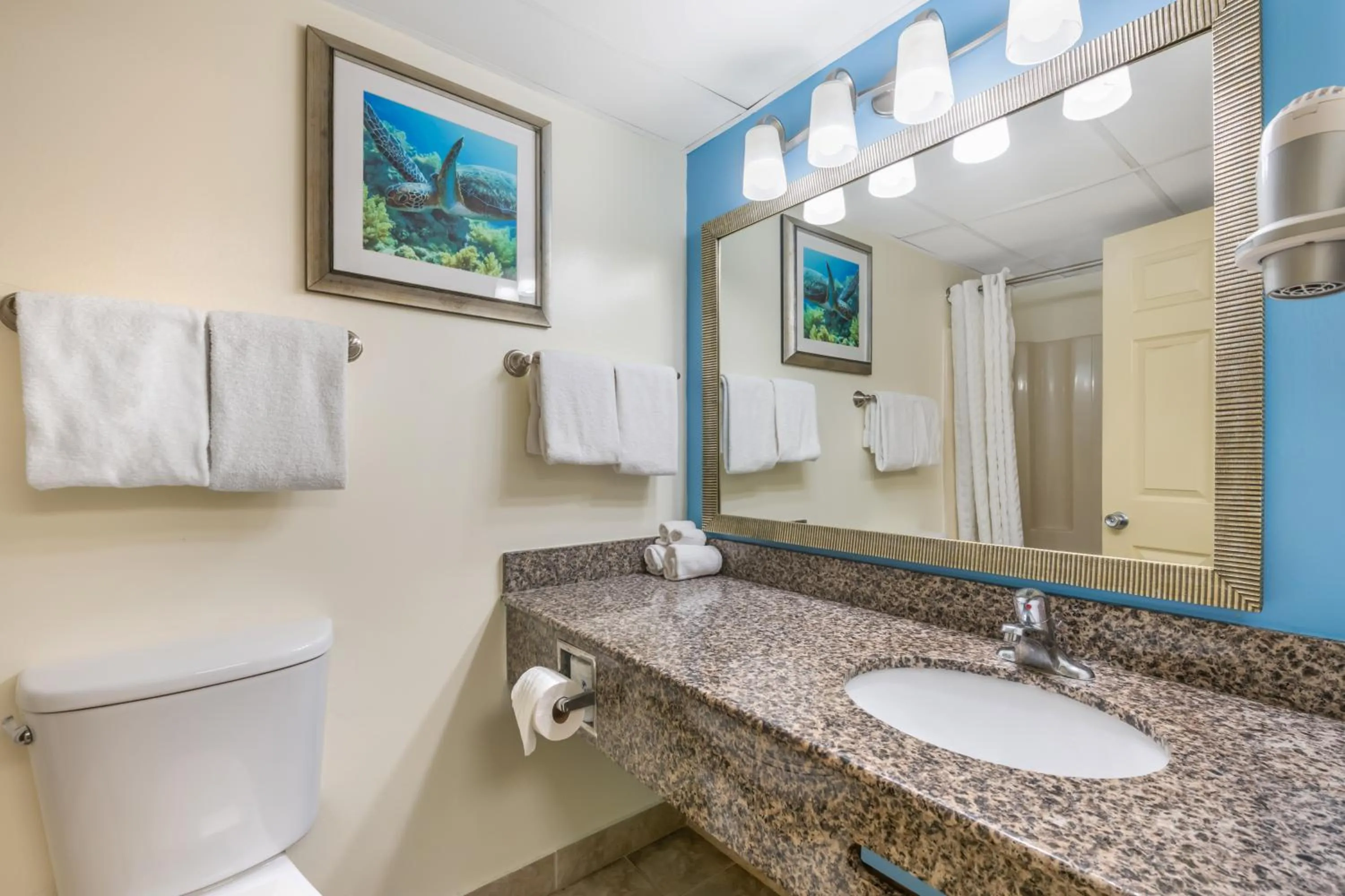 Bathroom in Tropical Winds Resort Hotel