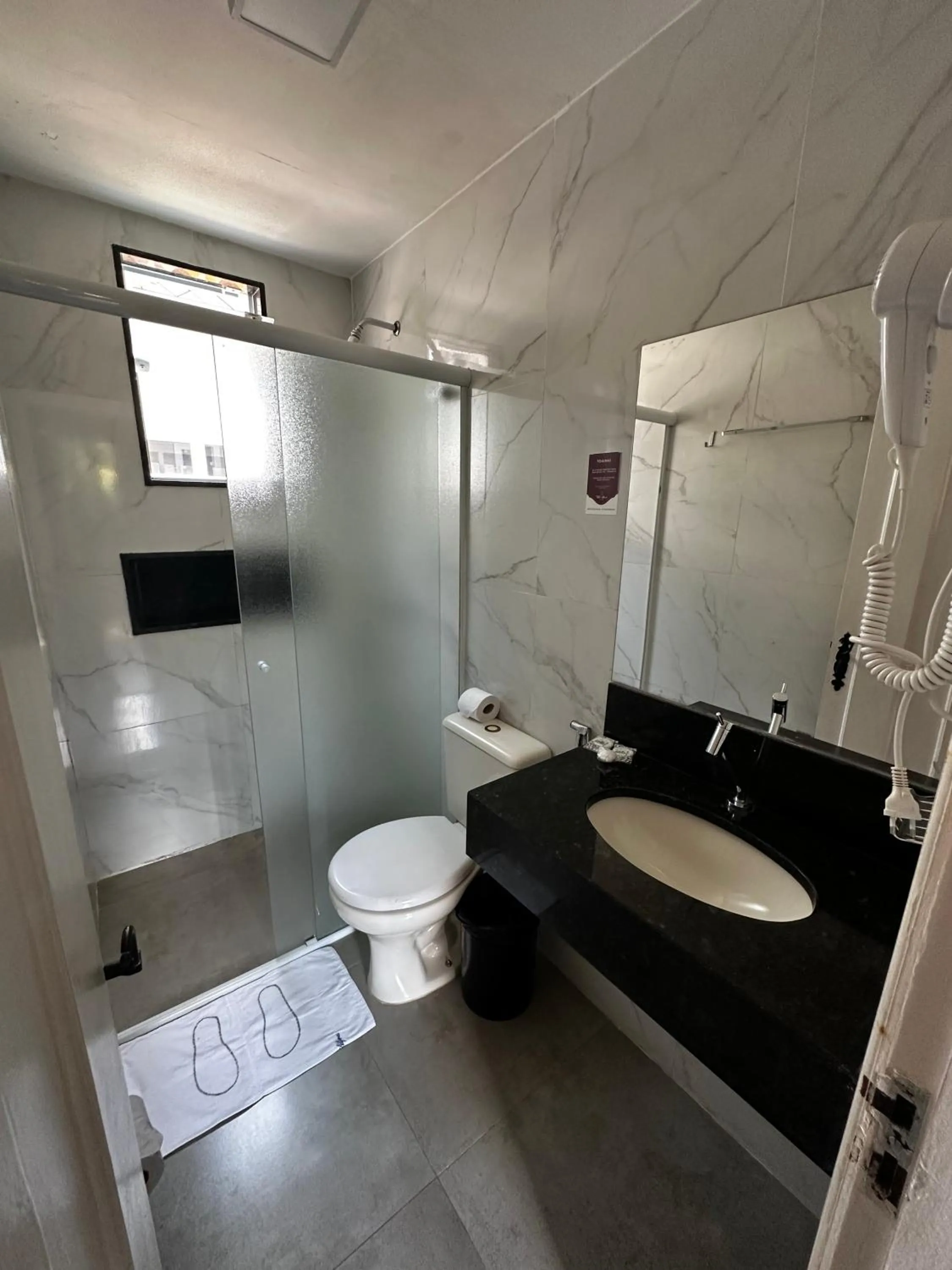 Bathroom in Pousada Villa Alferes