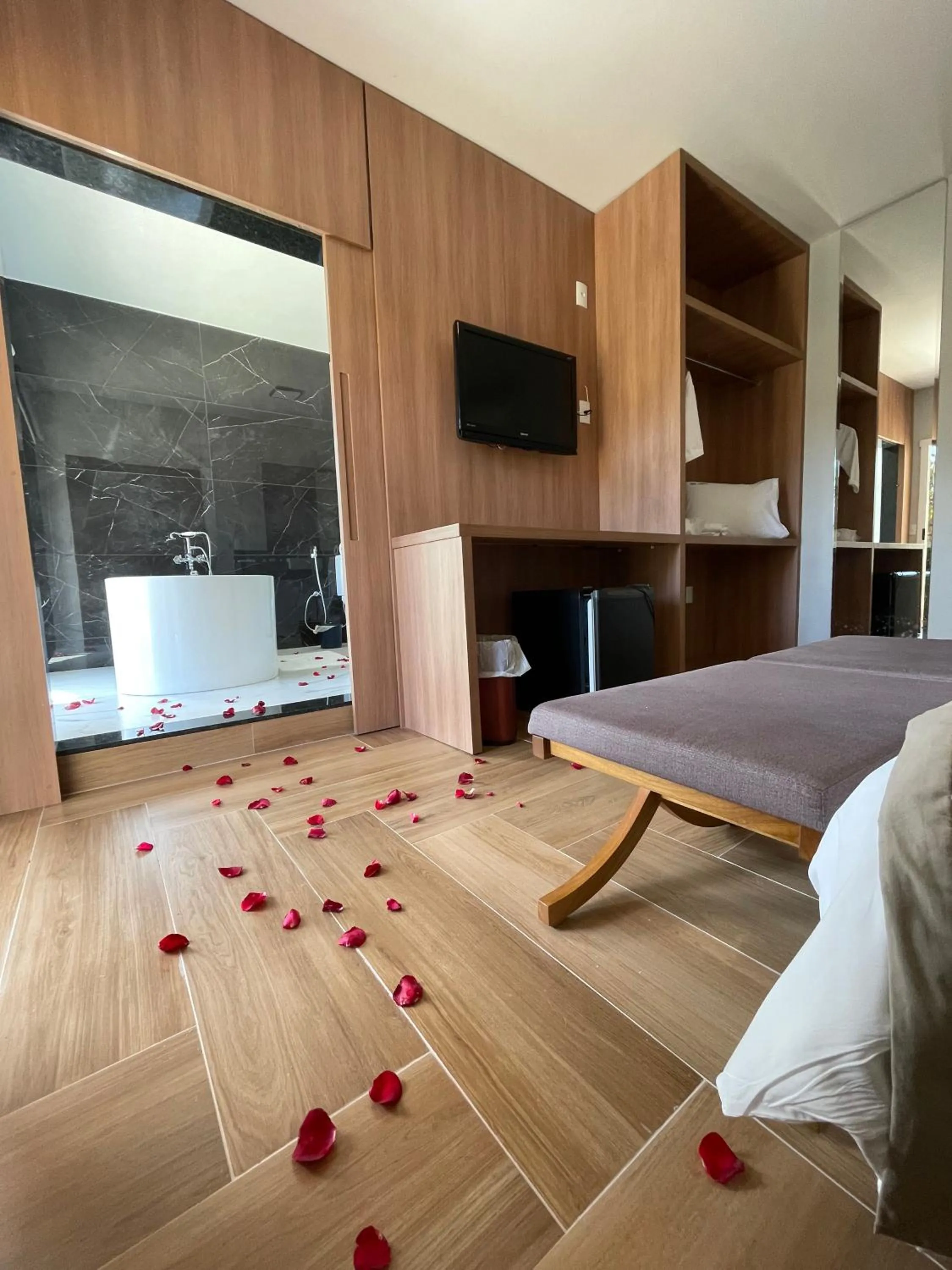 Bedroom in Pousada Villa Alferes