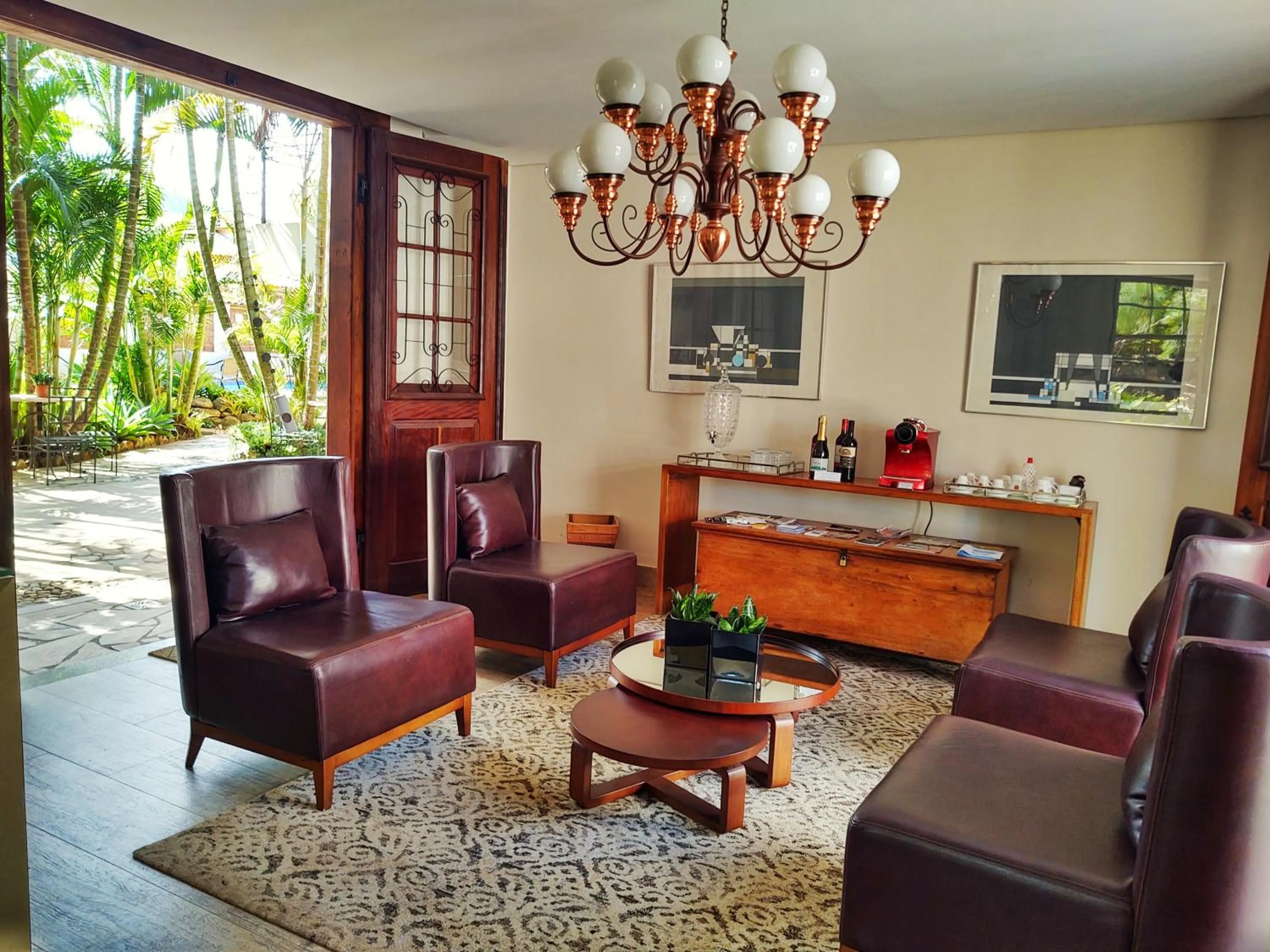 Lobby or reception in Pousada Villa Alferes