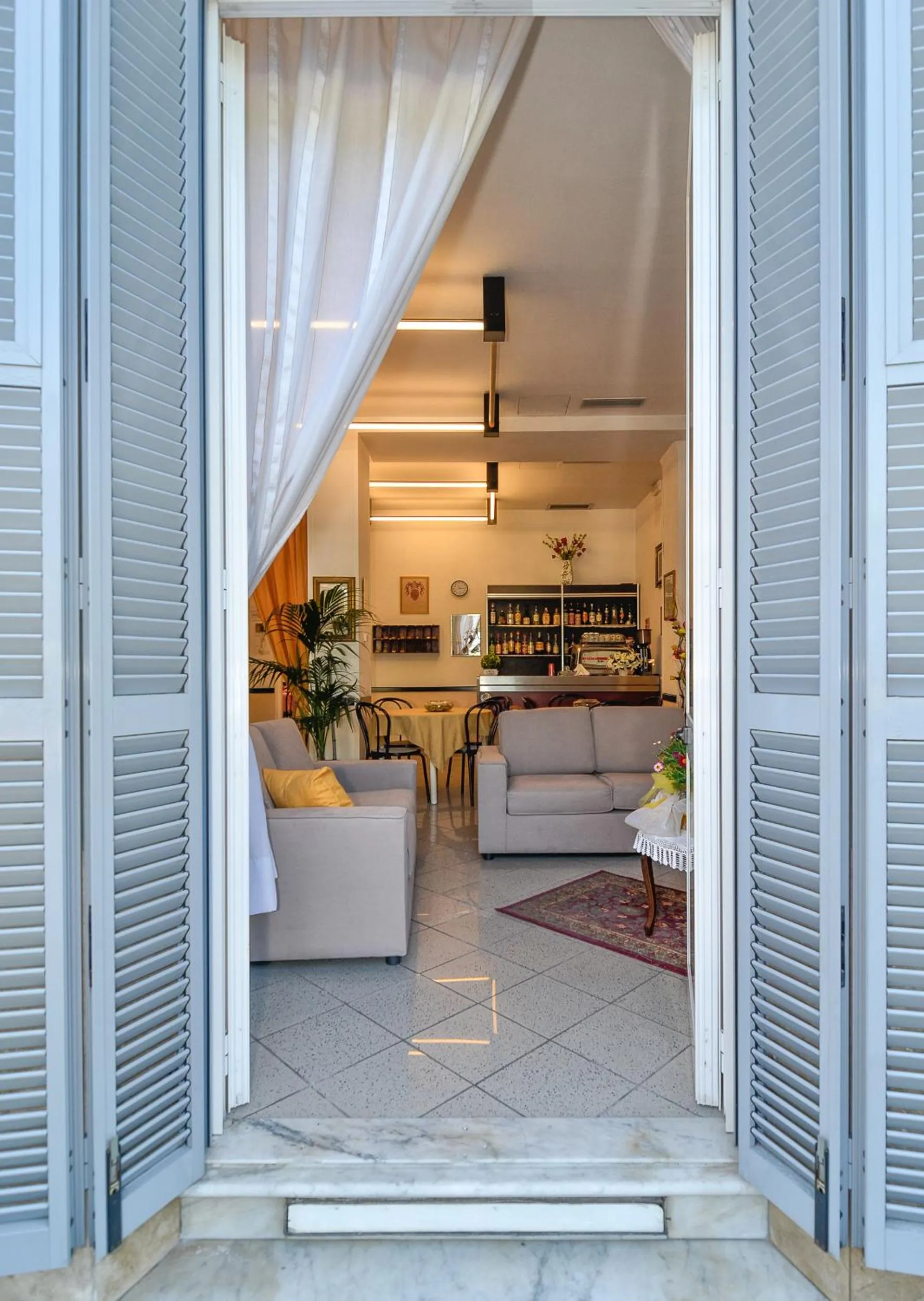 Communal lounge/ TV room in Hotel Cilene