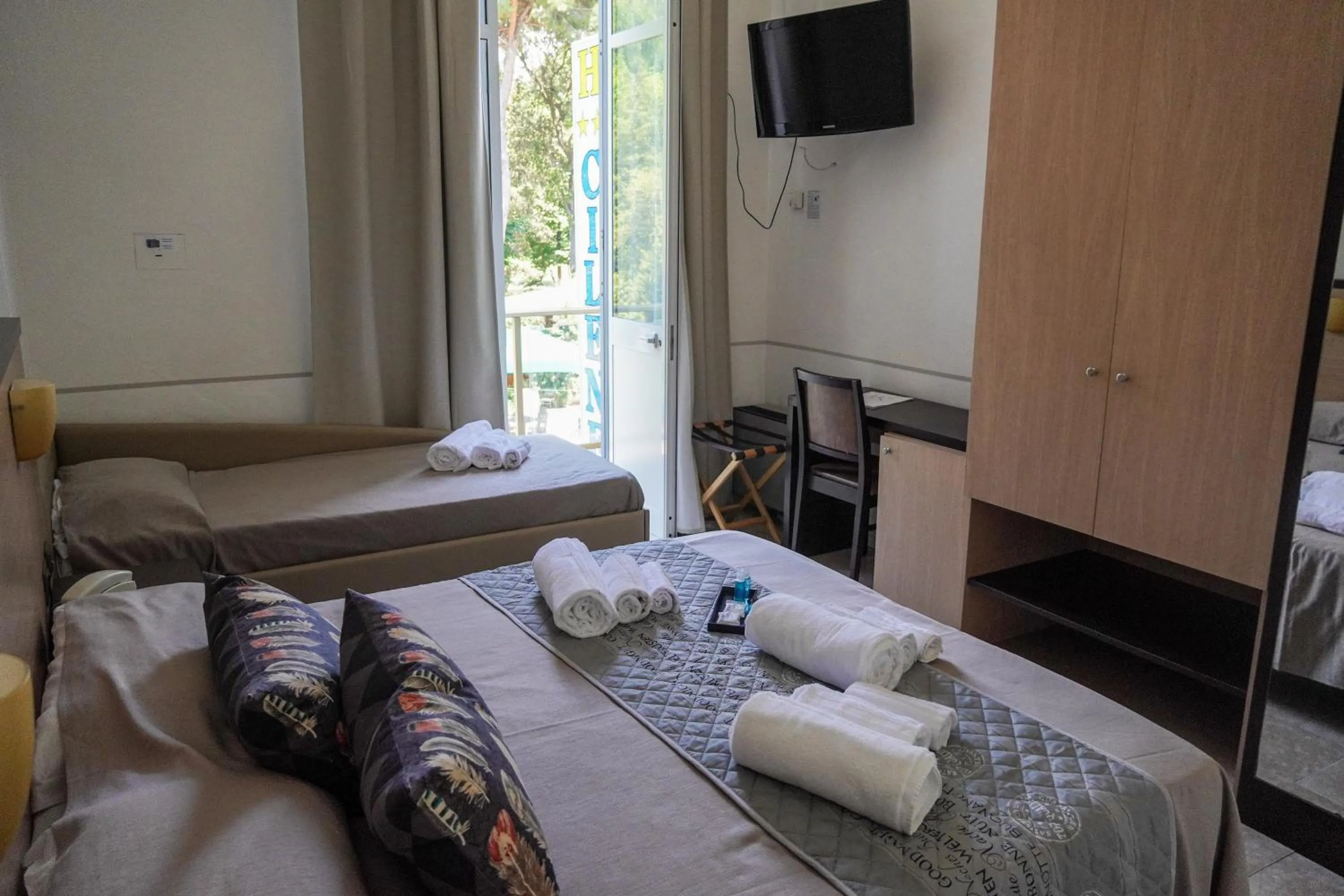 Bedroom, Bed in Hotel Cilene