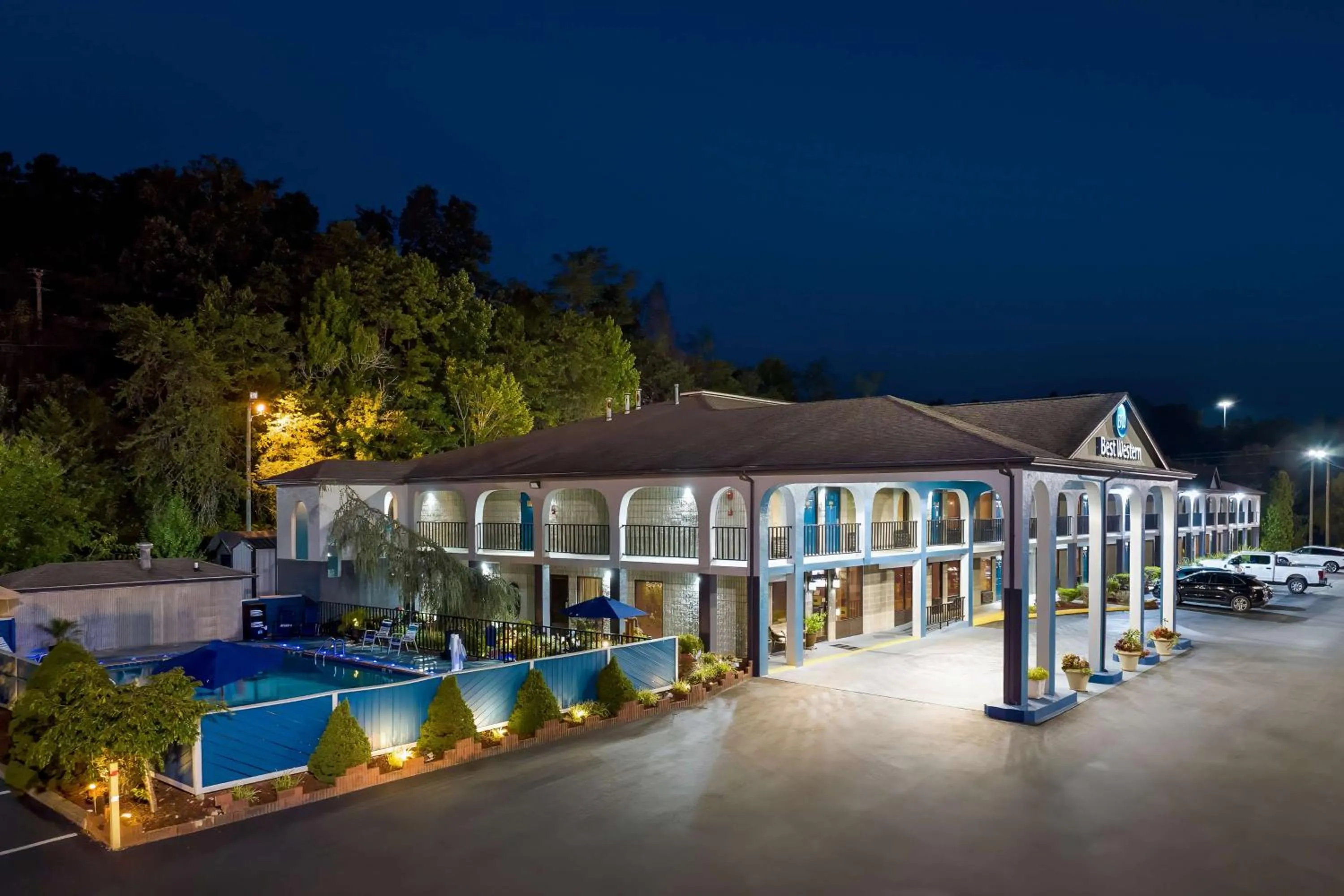 Property building in Best Western Corbin Inn