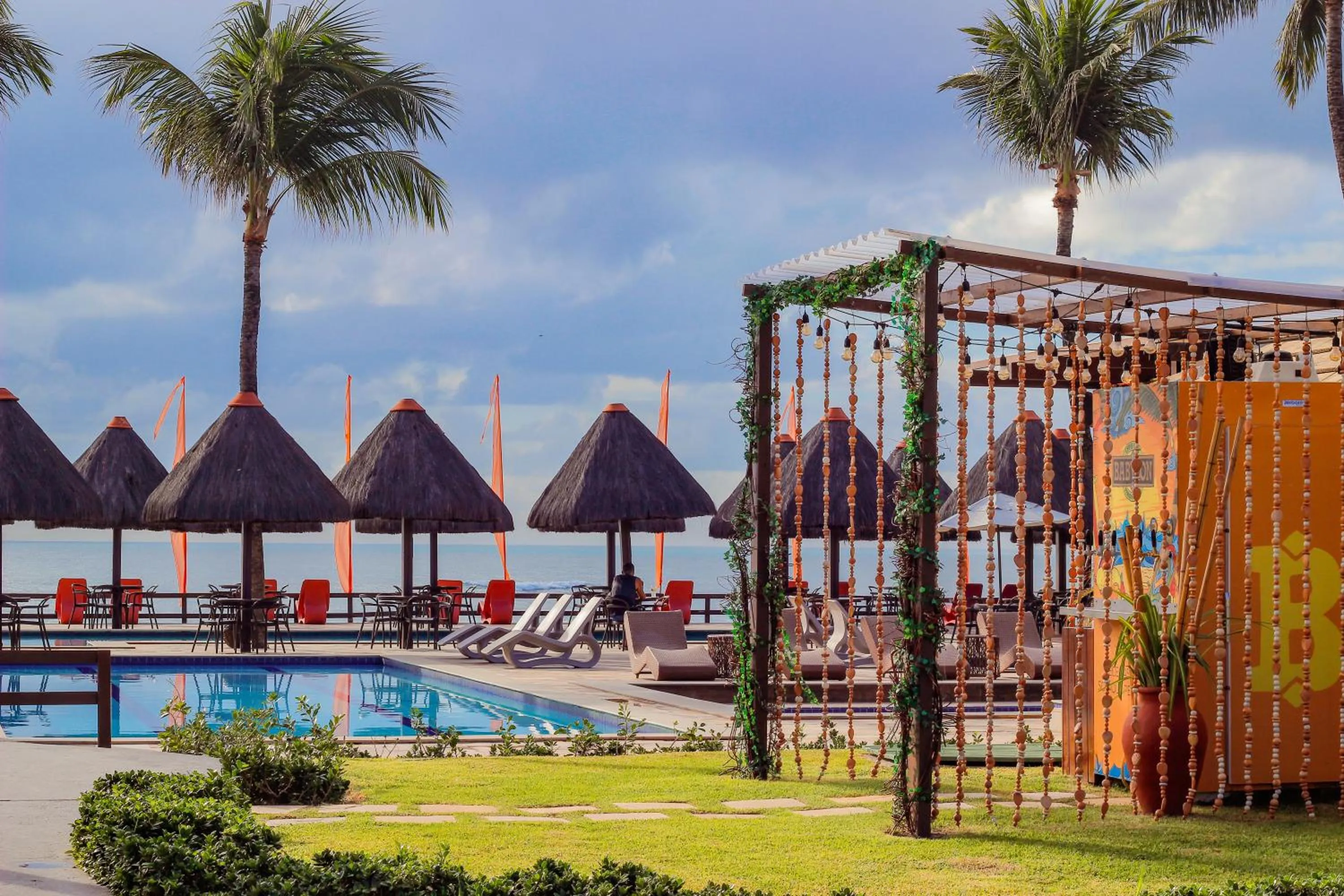 Pool view in Ocaporã Hotel All Inclusive