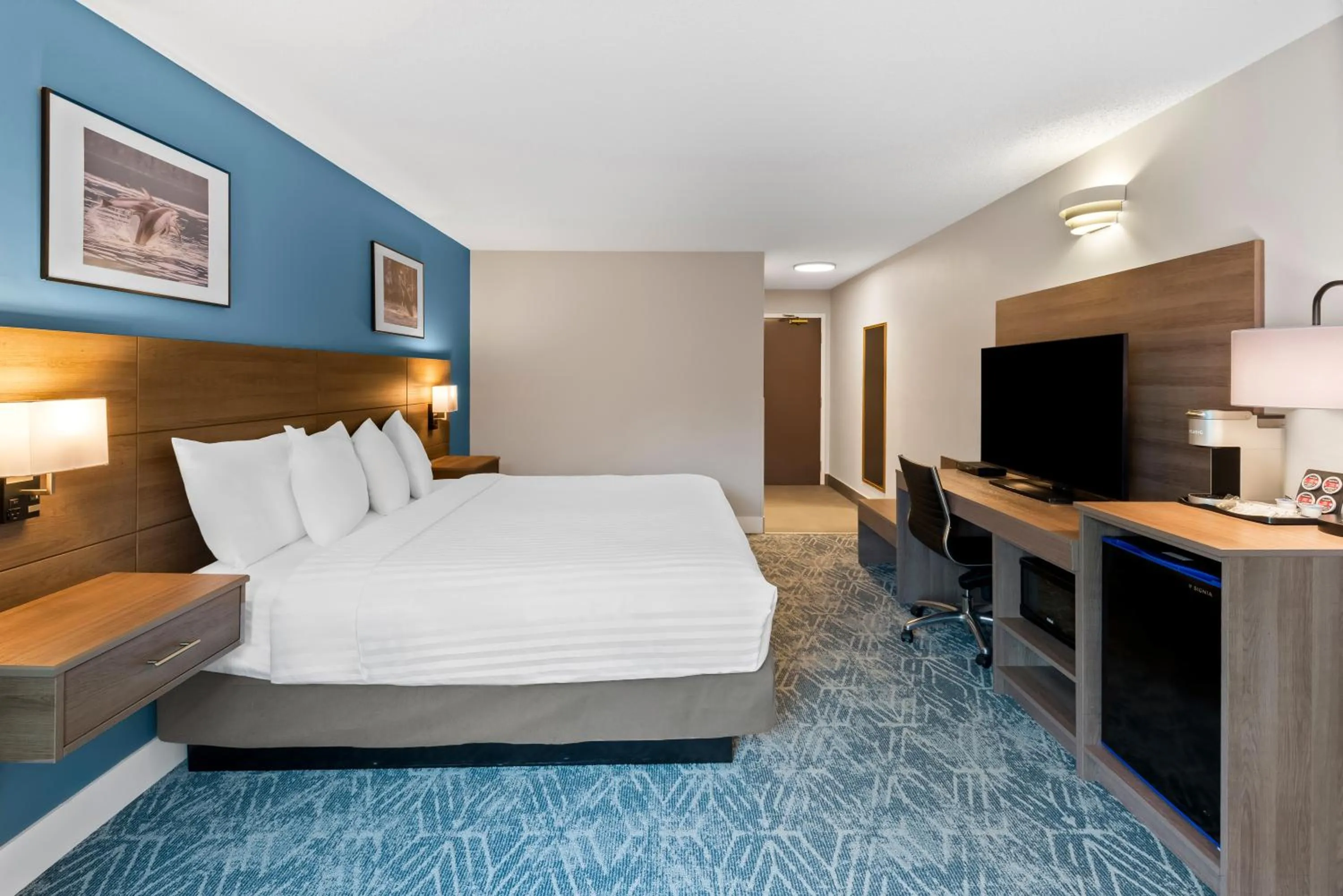Bed in Travelodge by Wyndham Parksville