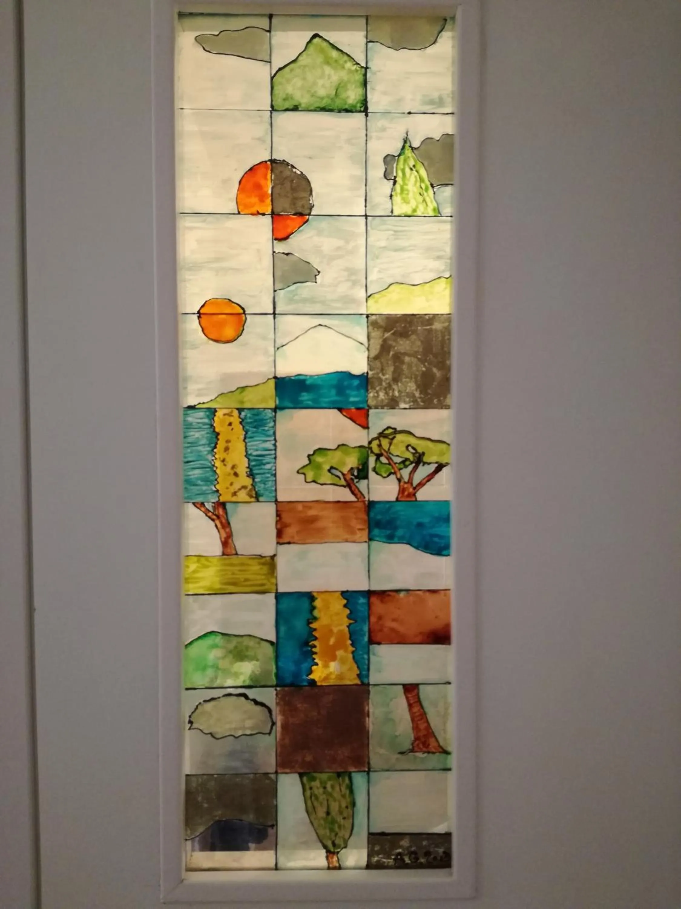 Decorative detail in Poderi di Tragliatella