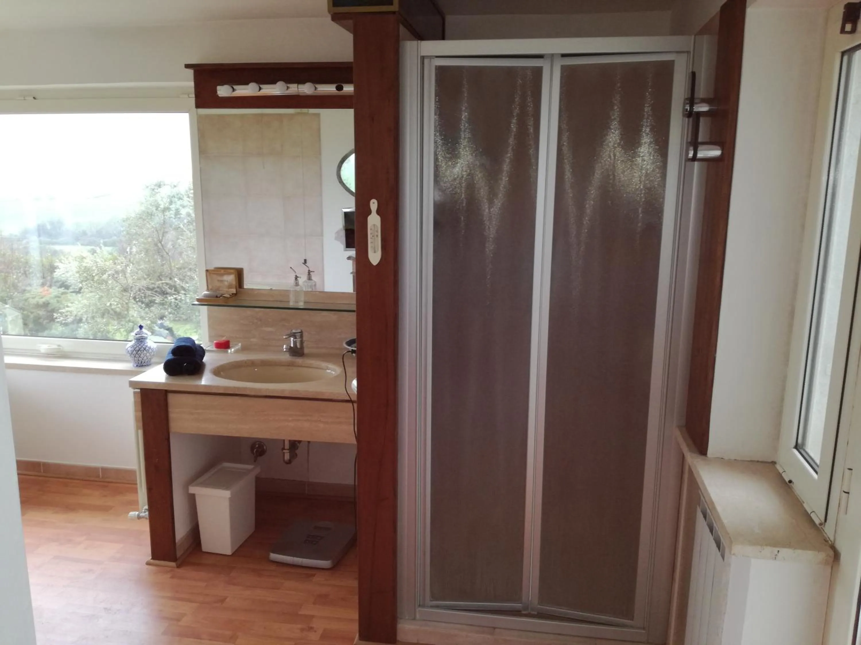 Shower in Poderi di Tragliatella