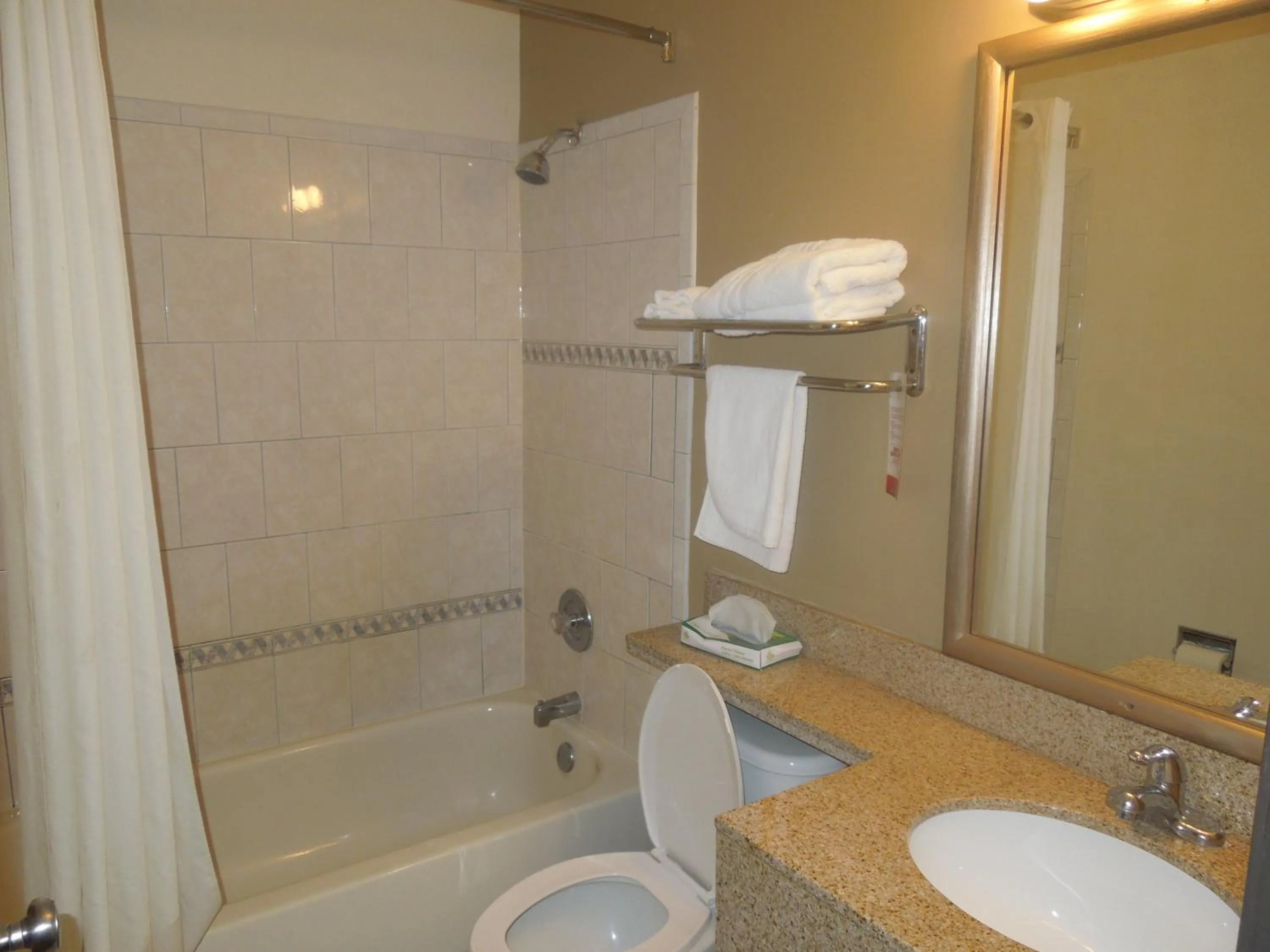 Bathroom in Super 8 by Wyndham Waldorf