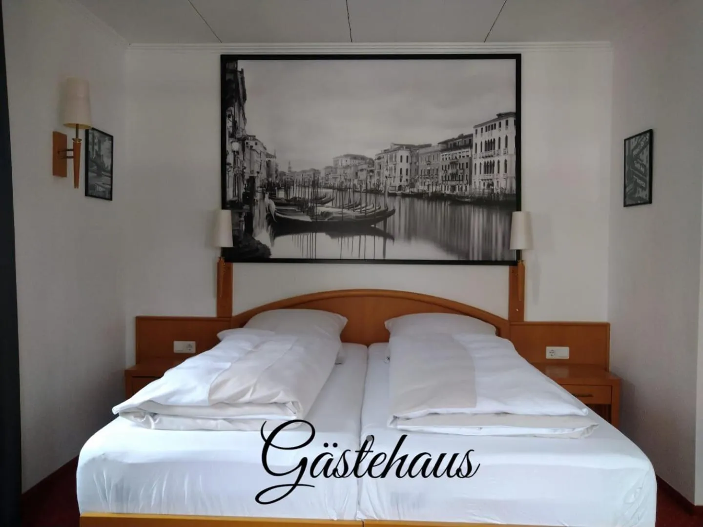 Bed in Hotel Hagspihl