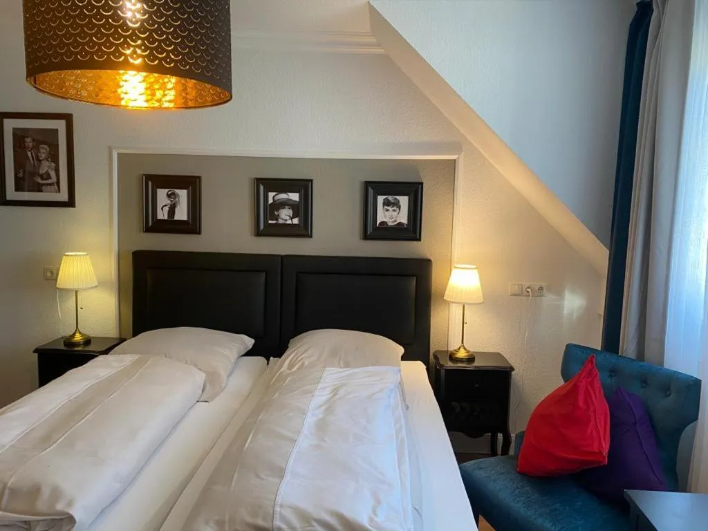 Bed in Hotel Hagspihl