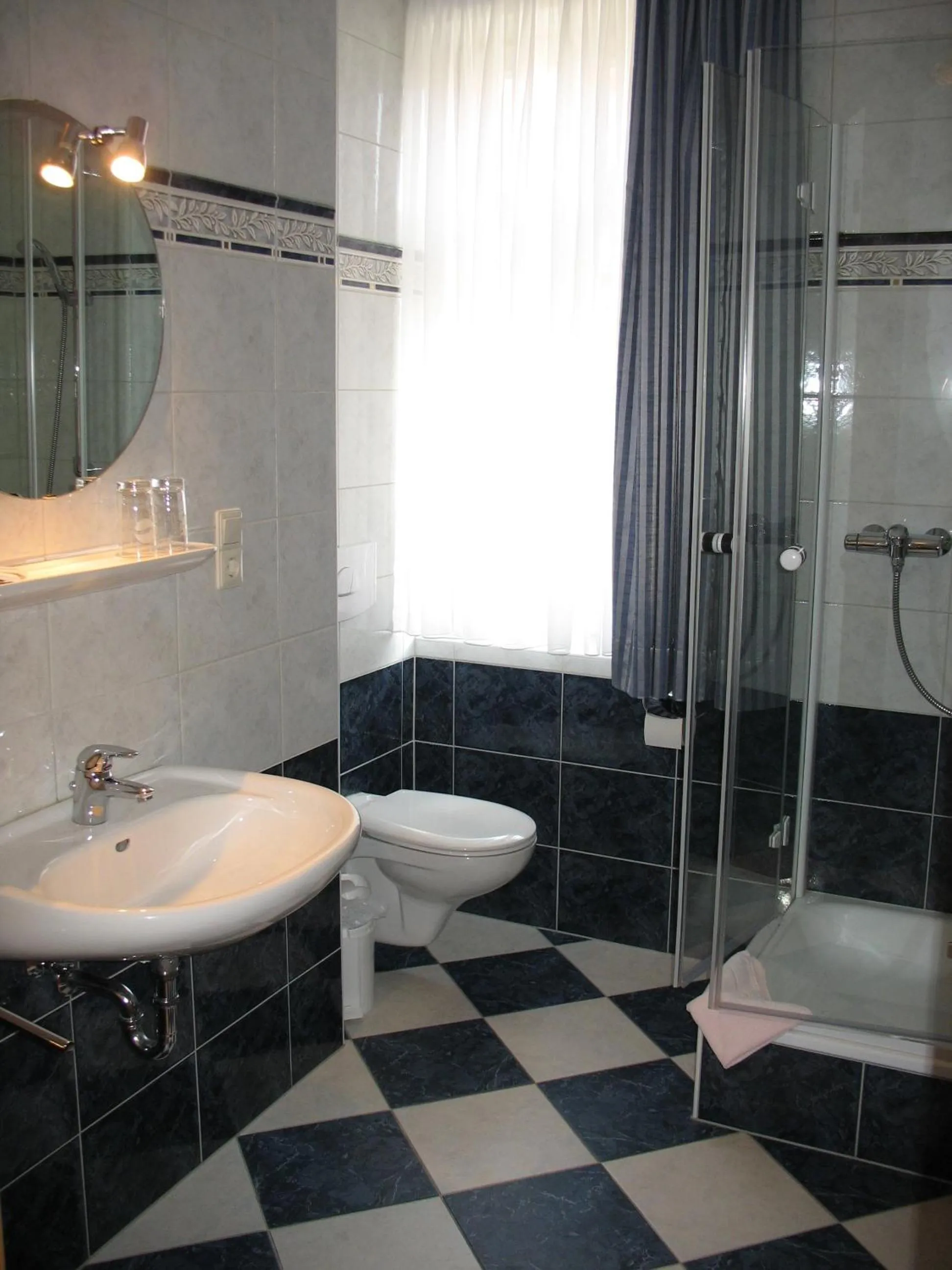 Shower in Hotel Hagspihl