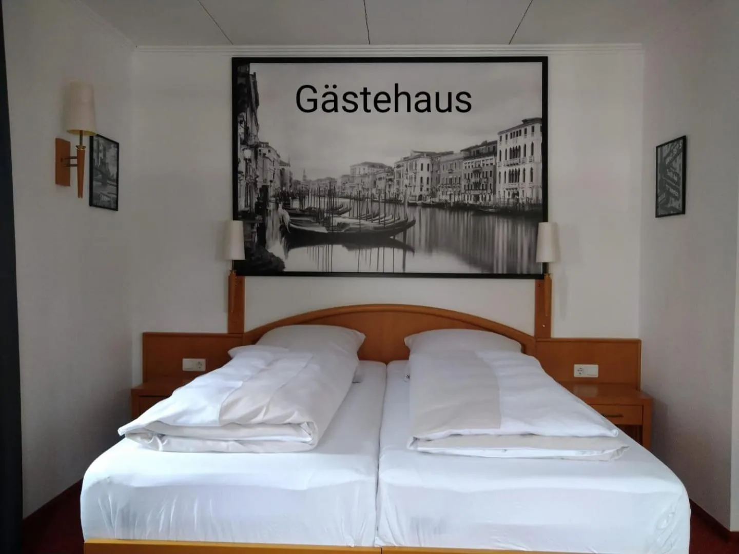 Bed in Hotel Hagspihl