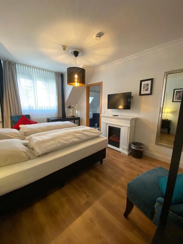 Photo of the whole room, Bed in Hotel Hagspihl