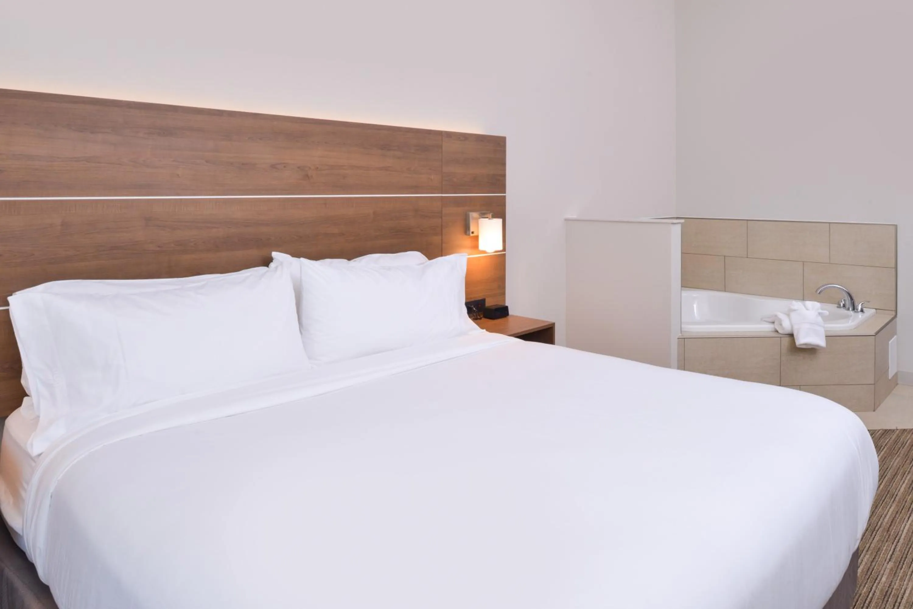 Photo of the whole room, Bed in Holiday Inn Express & Suites - Omaha - 120th and Maple by IHG