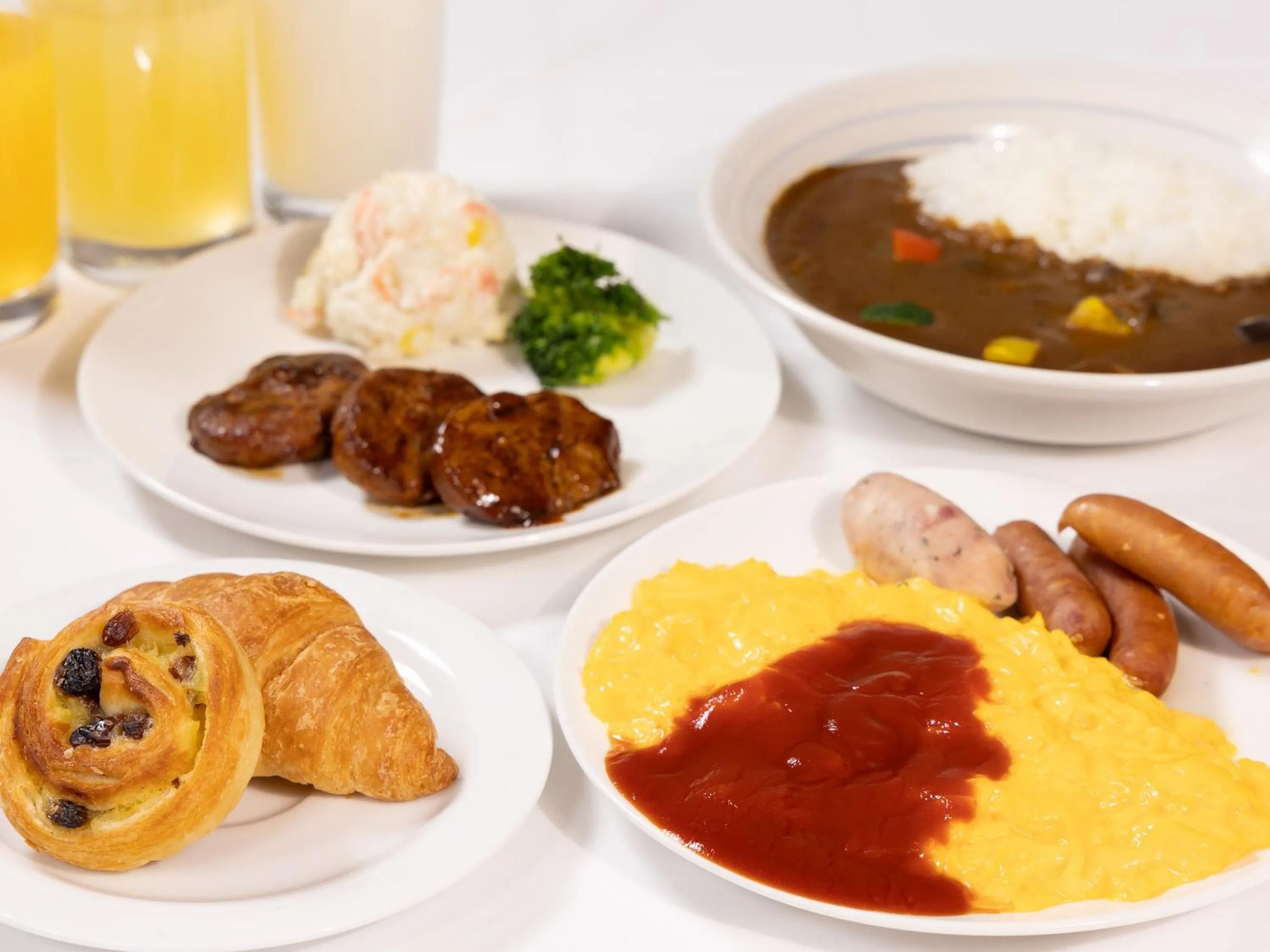 Breakfast in Court Hotel Niigata