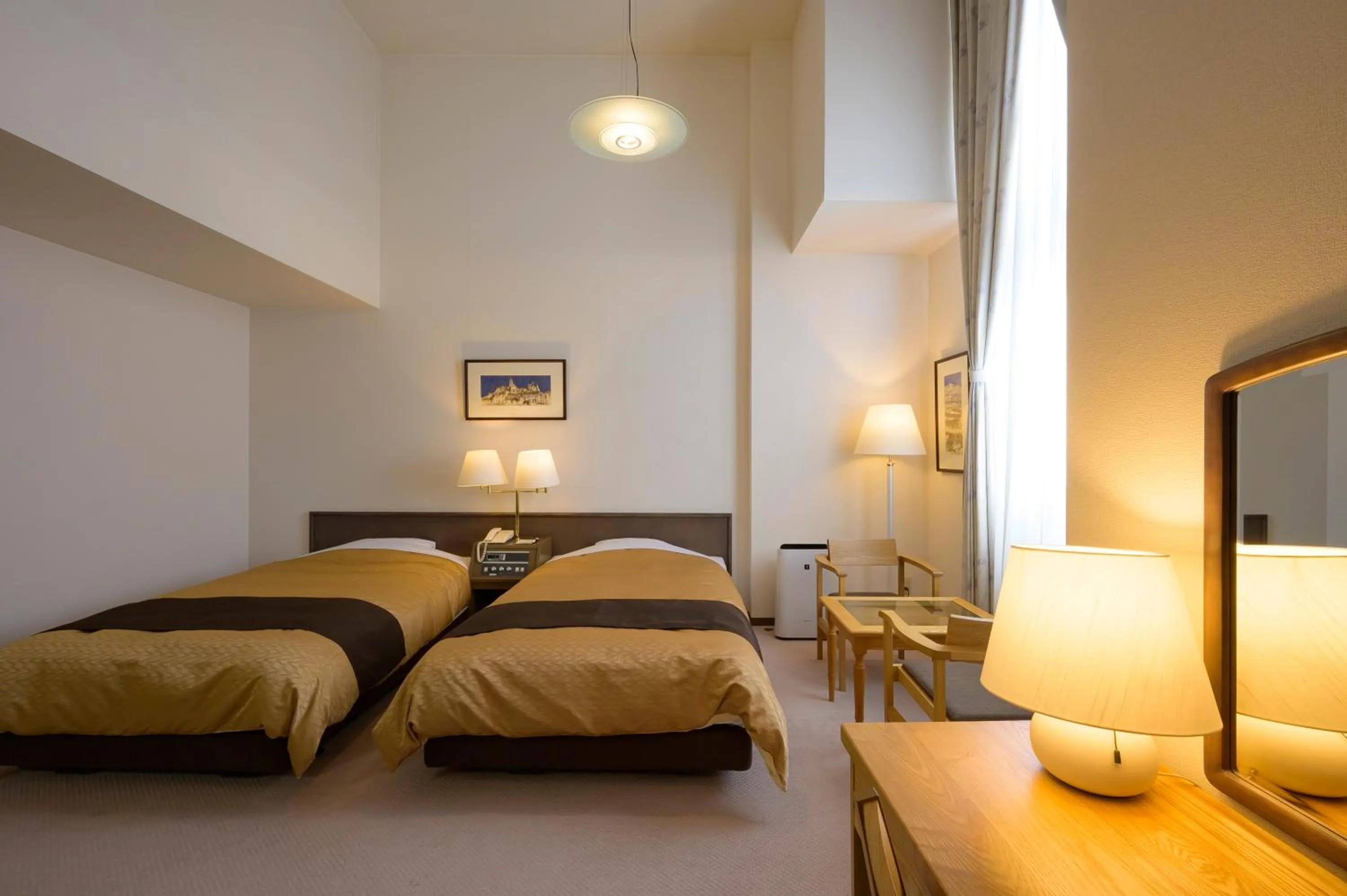 Bed in Hotel Edel Warme