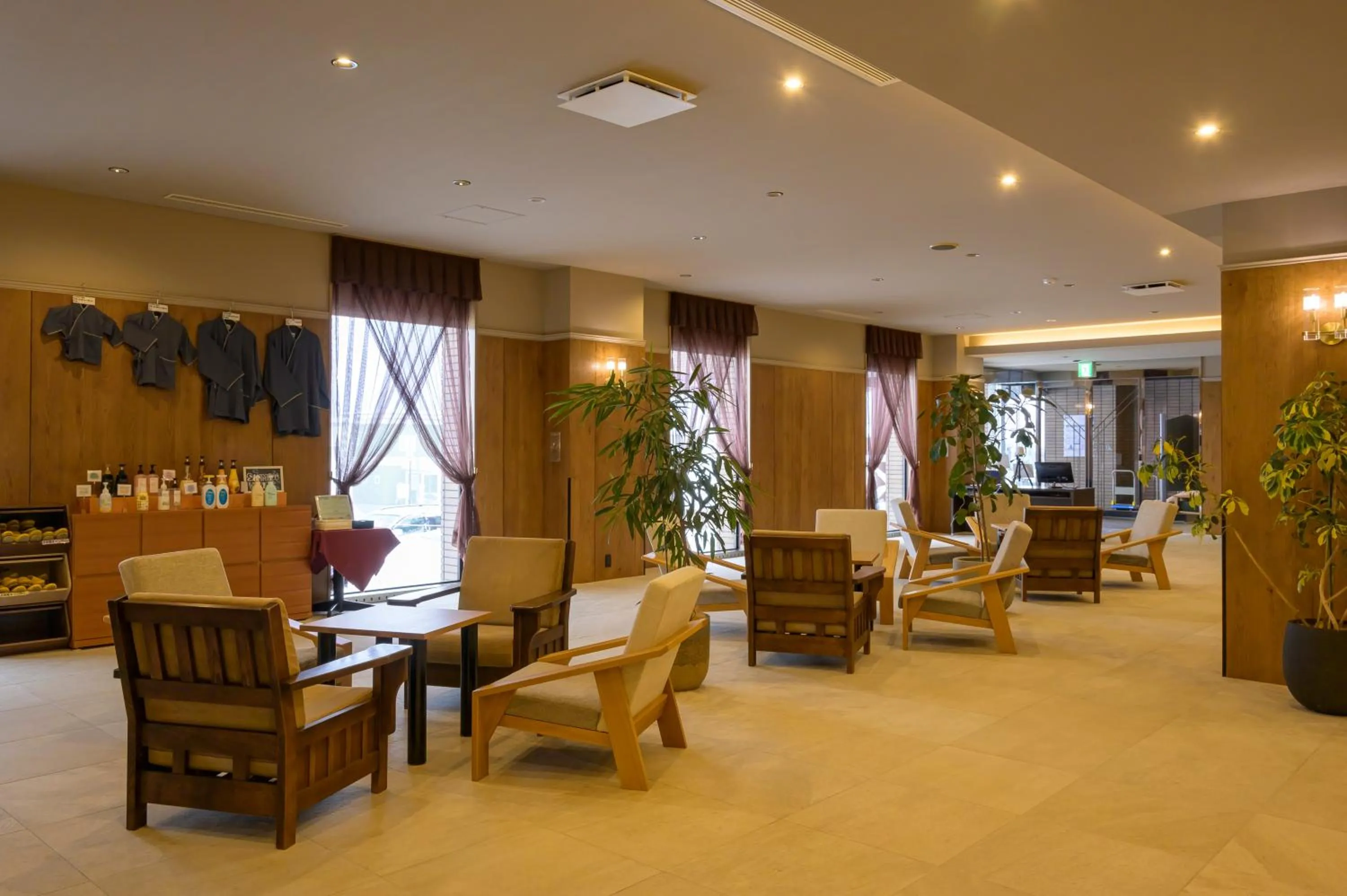 Lobby or reception in Hotel Edel Warme