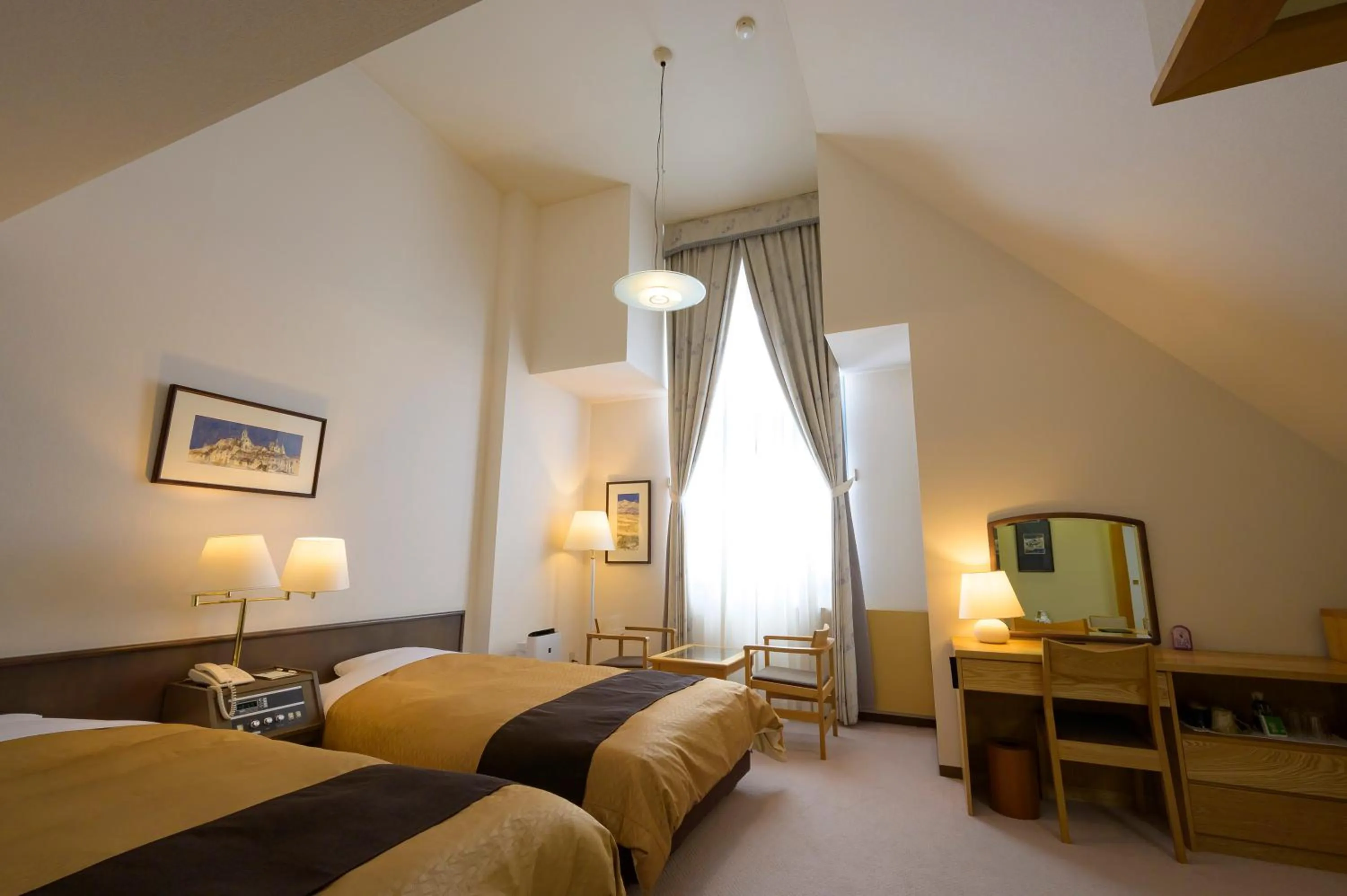 Bed in Hotel Edel Warme