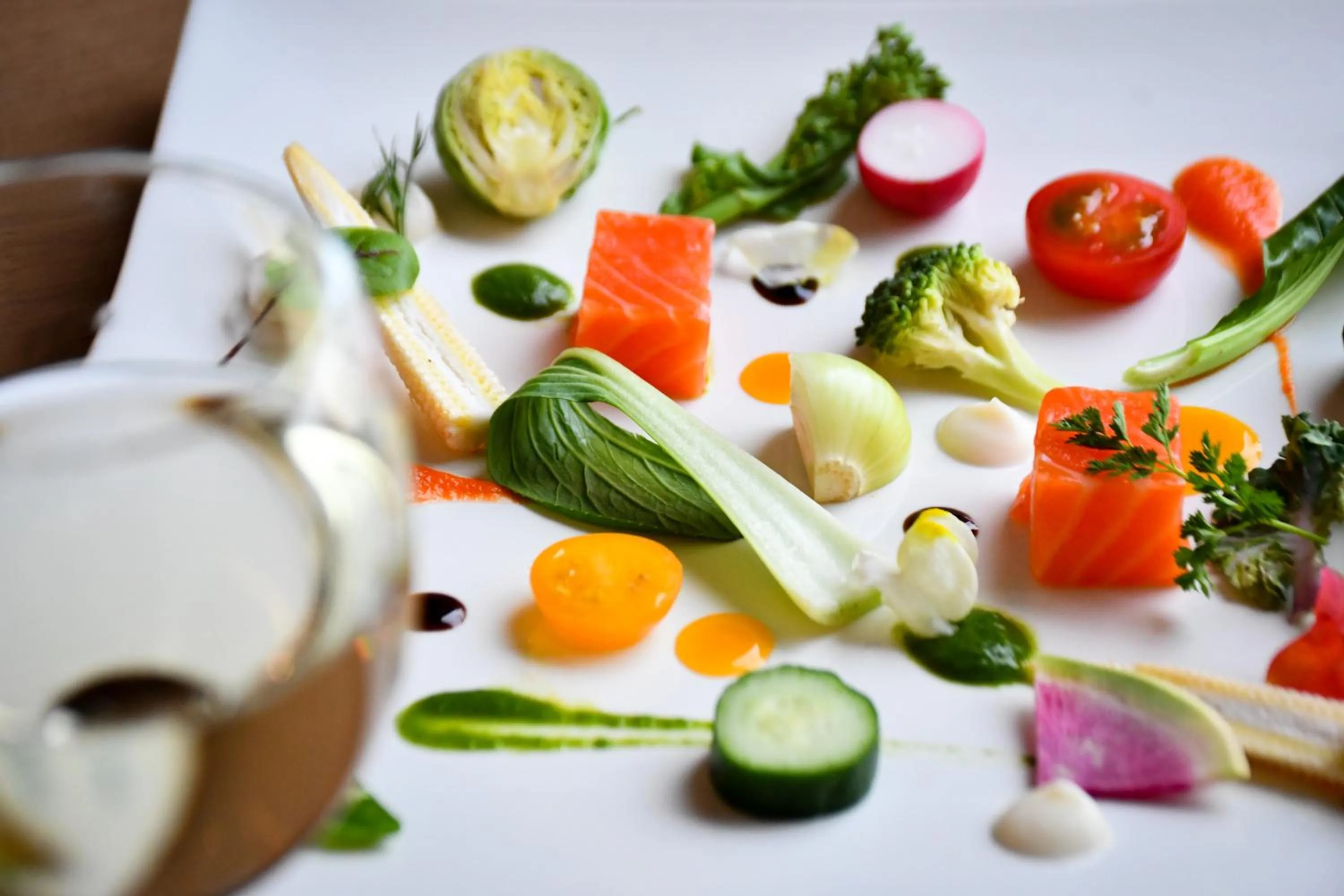 Food close-up in Hotel Edel Warme