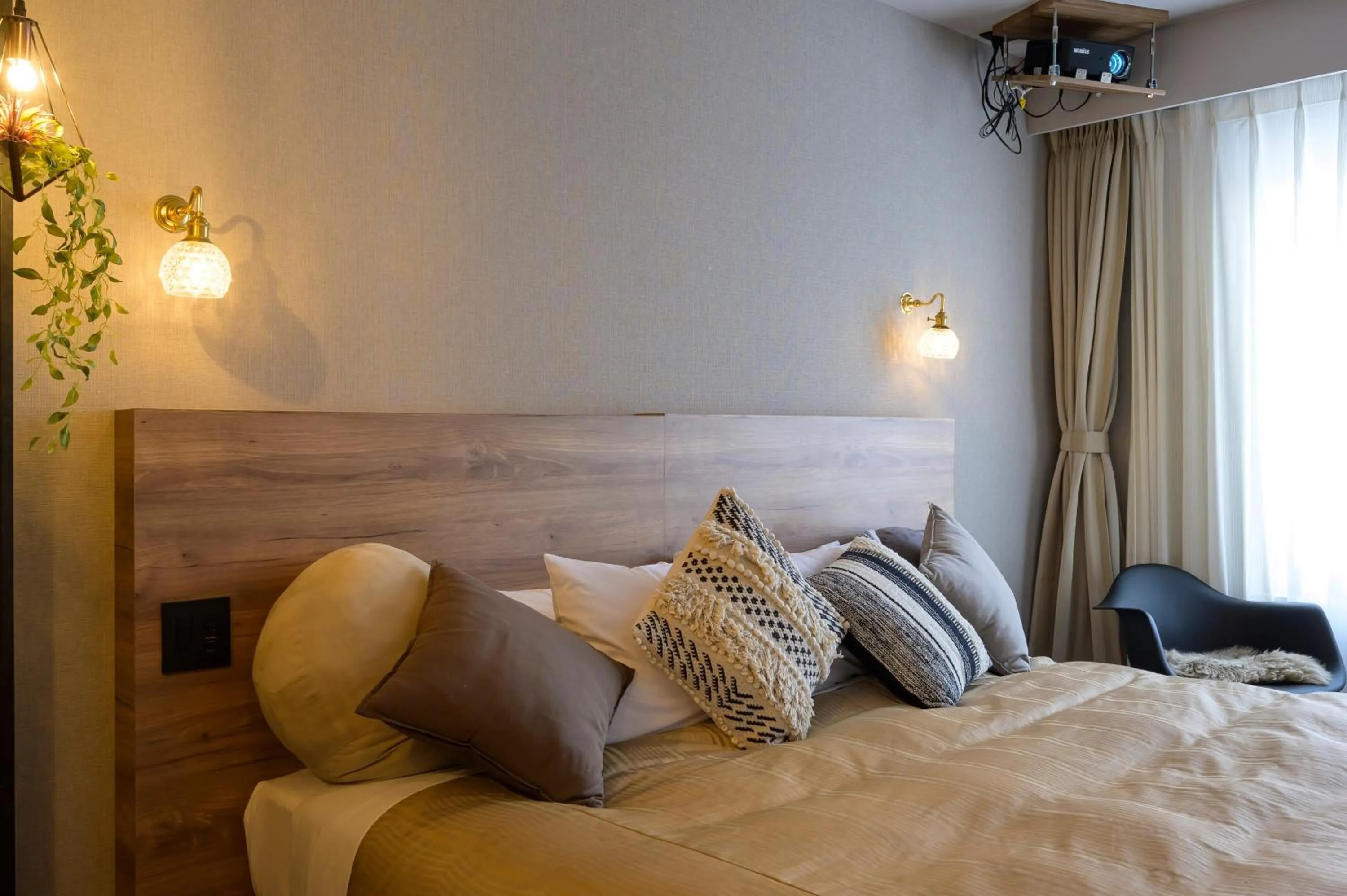 Bed in Hotel Edel Warme