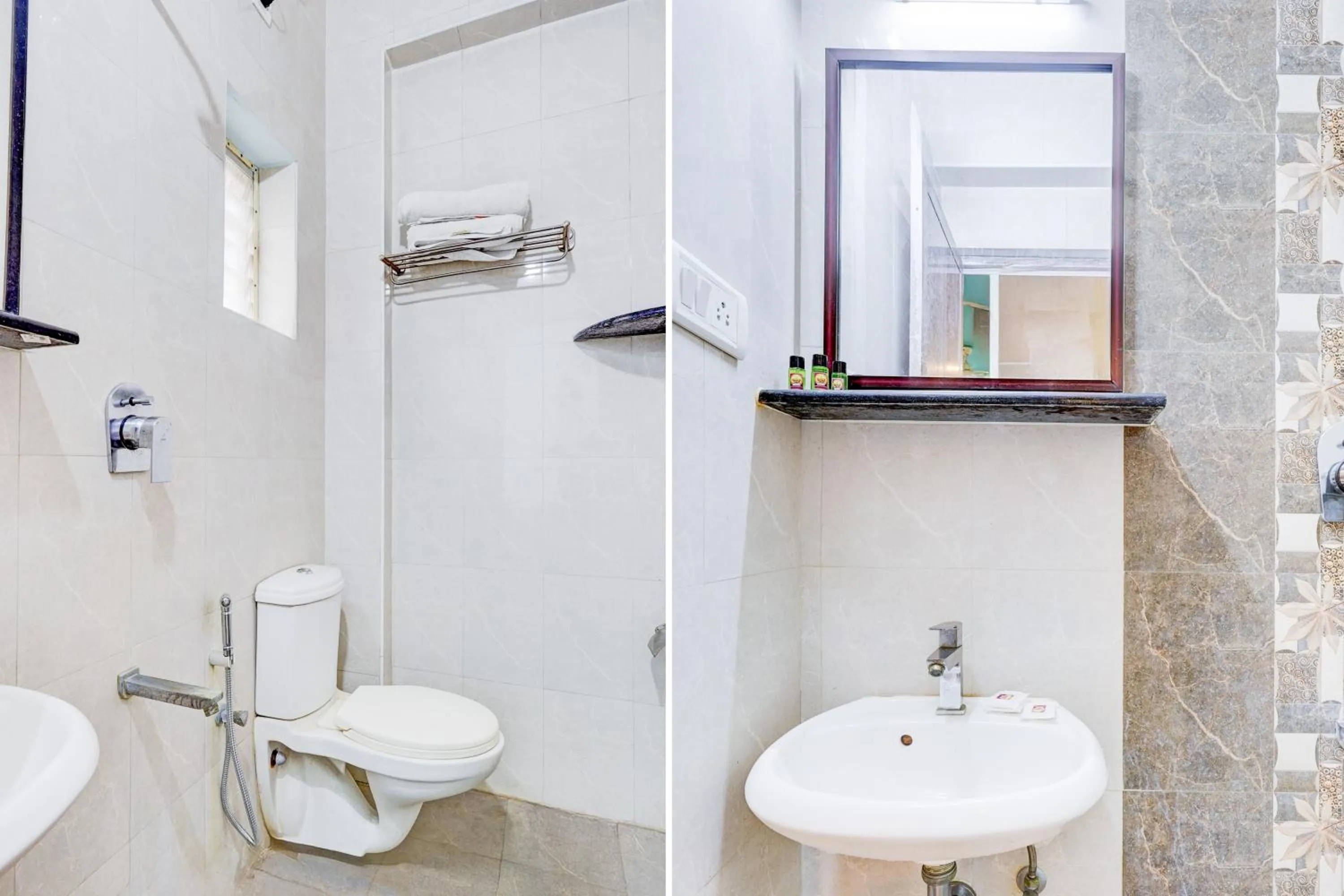 Bathroom in Super Townhouse Chennai Near Airport Formerly Sai Bala Budget