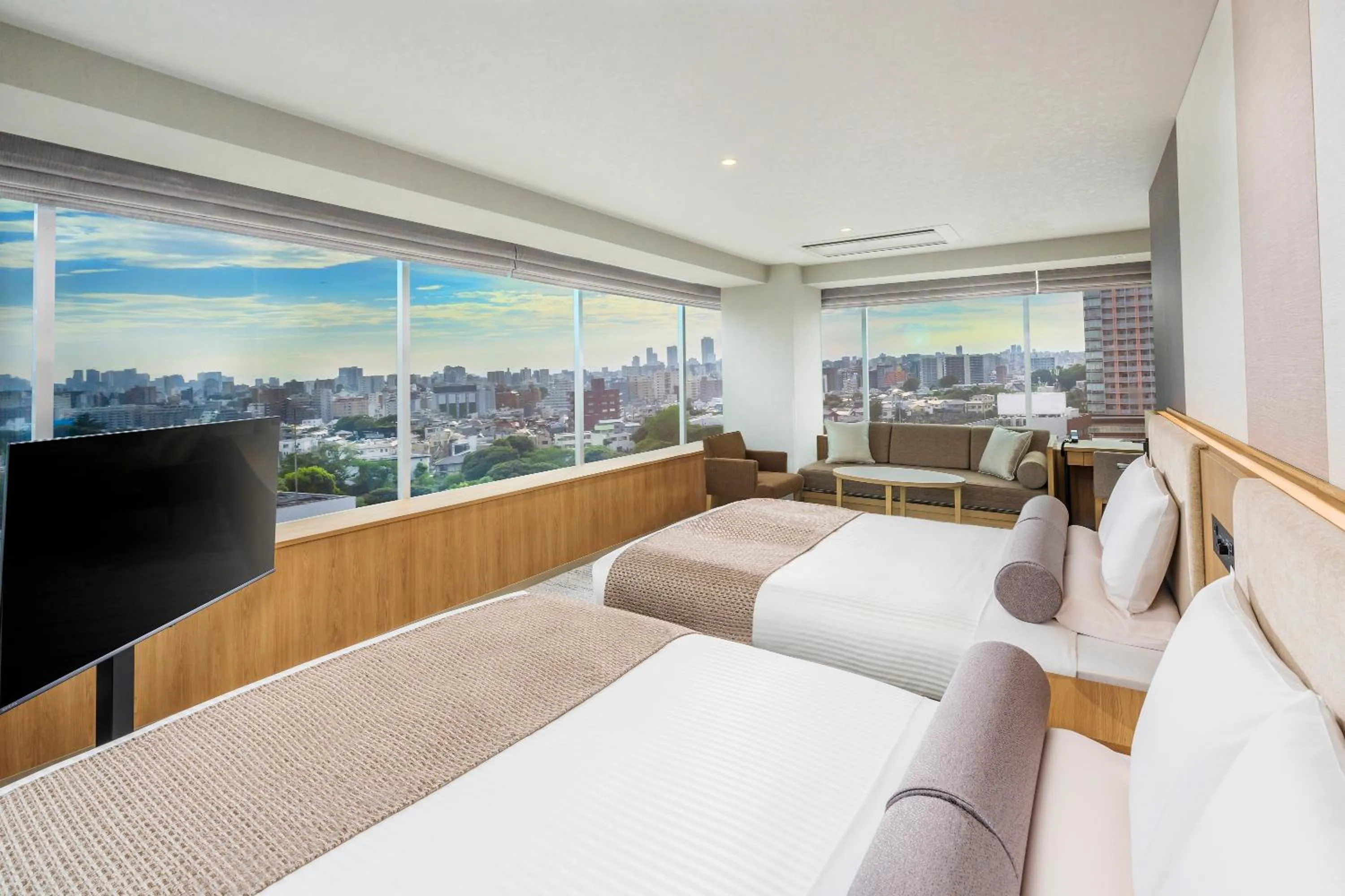 Photo of the whole room, Bed in ART HOTEL Nippori Lungwood