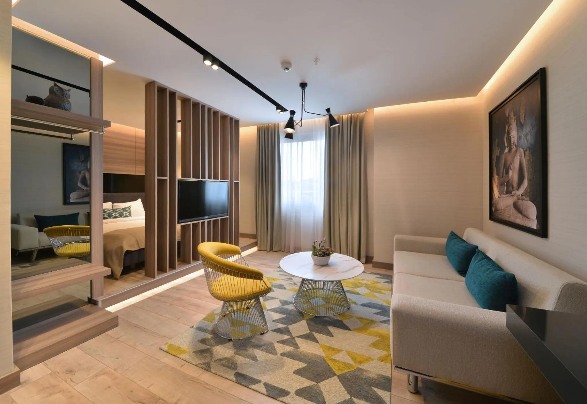 Living room in Nish Palace Exlusive Suites