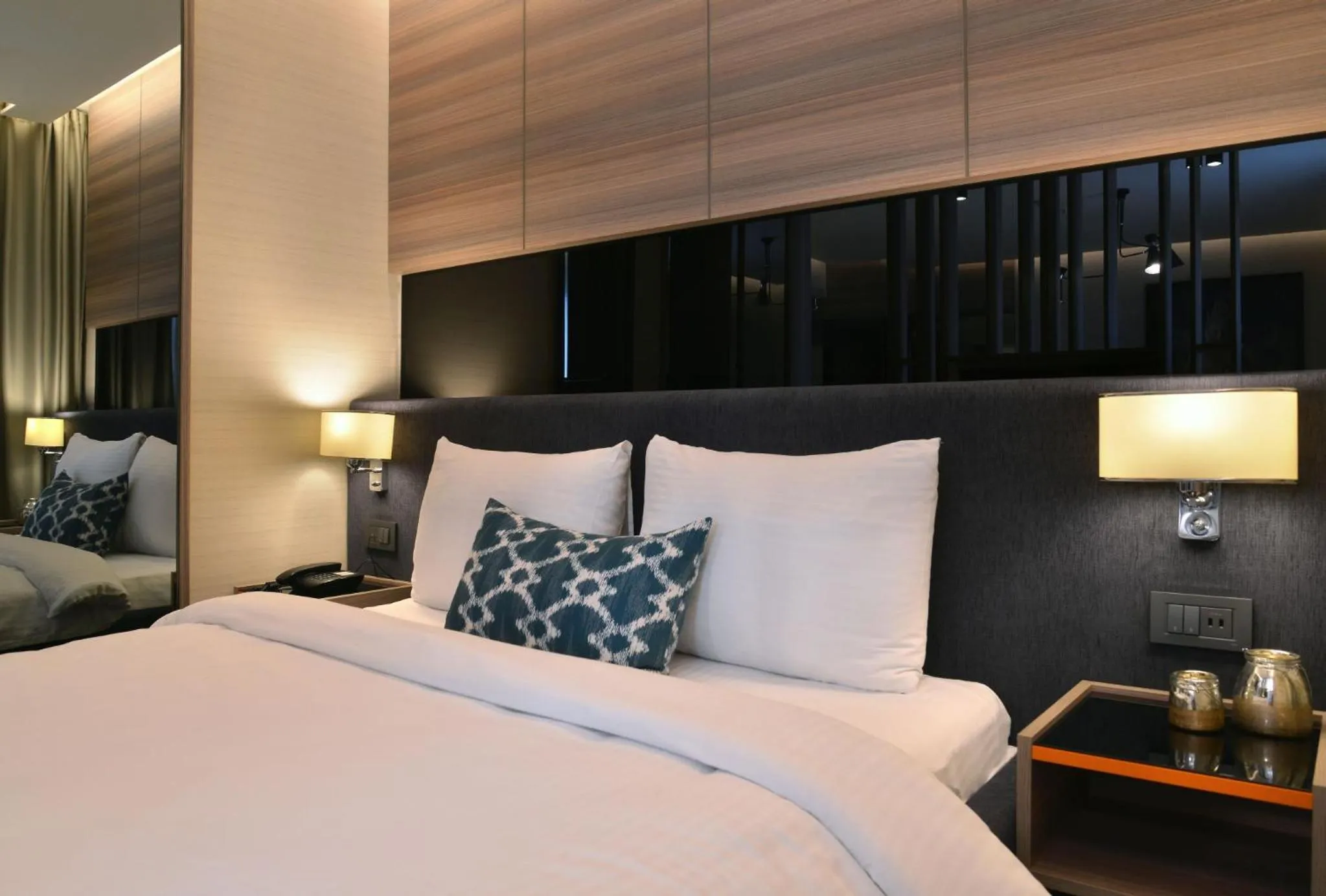 Bed in Nish Palace Exlusive Suites