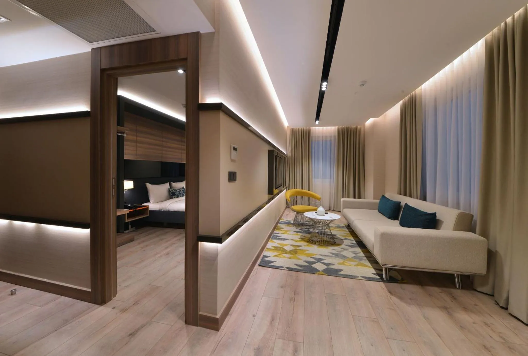 Decorative detail, Bed in Nish Palace Exlusive Suites