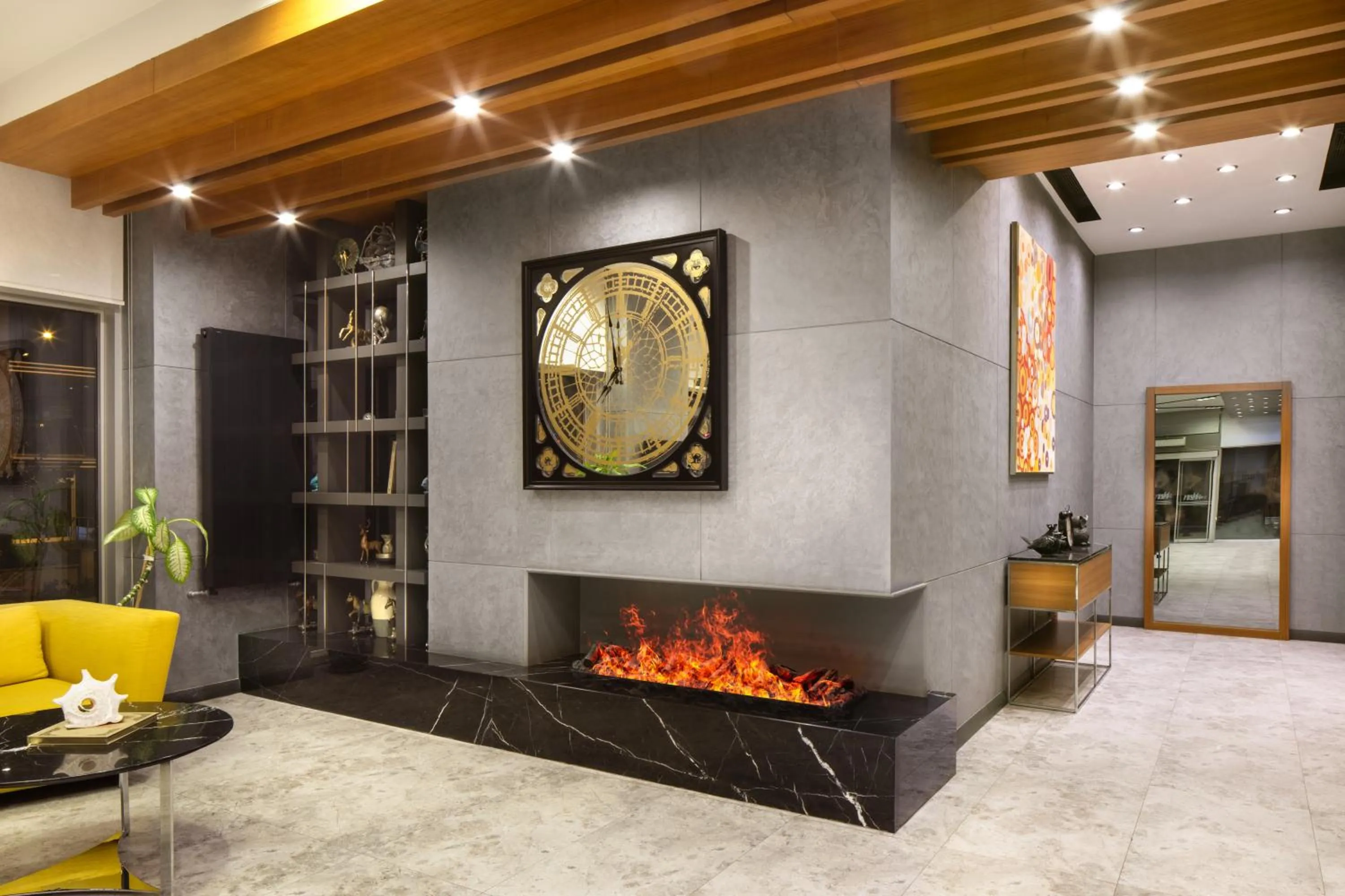 Seating area in Nish Palace Exlusive Suites