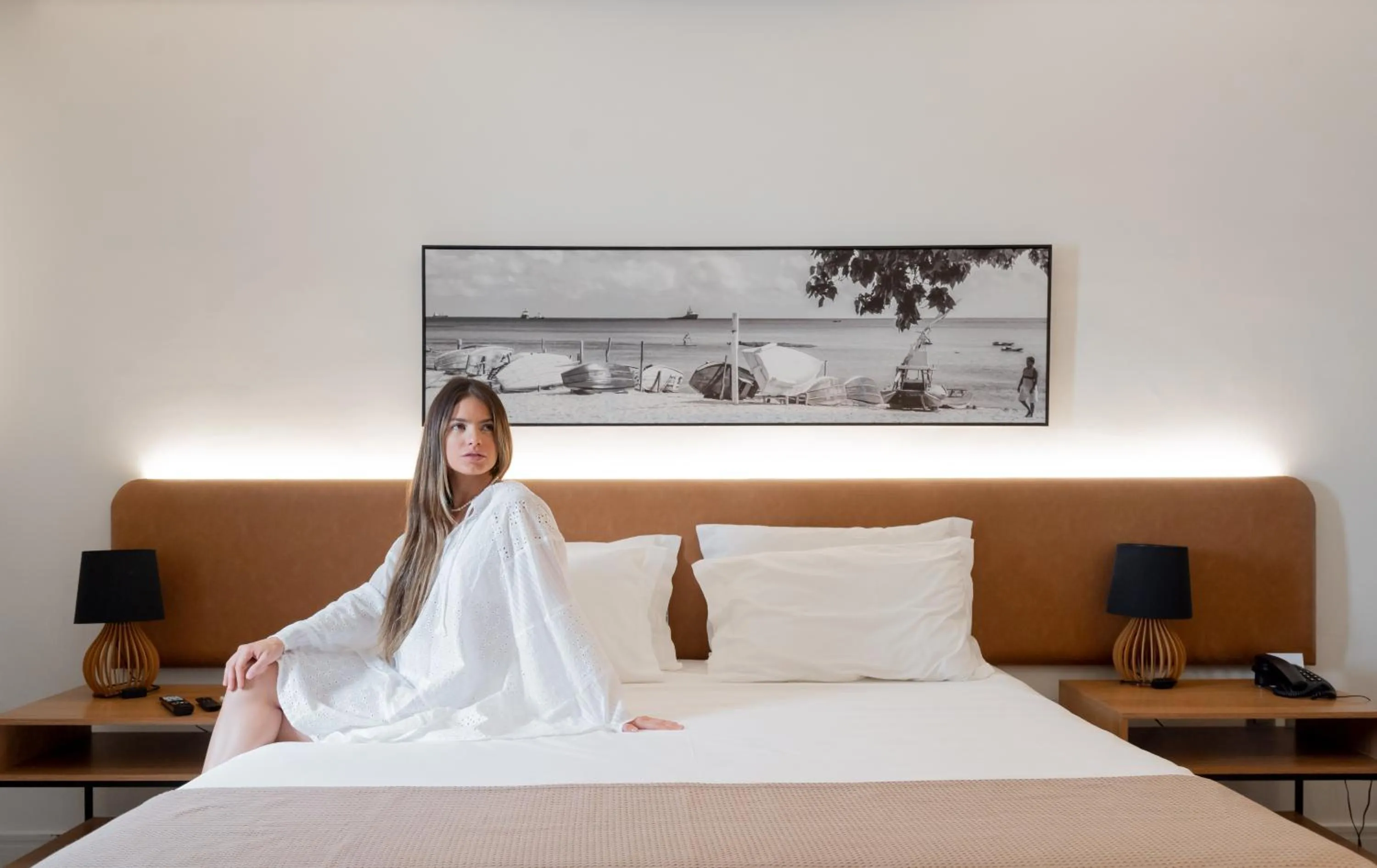 Bed in Pauli Boutique Hotel