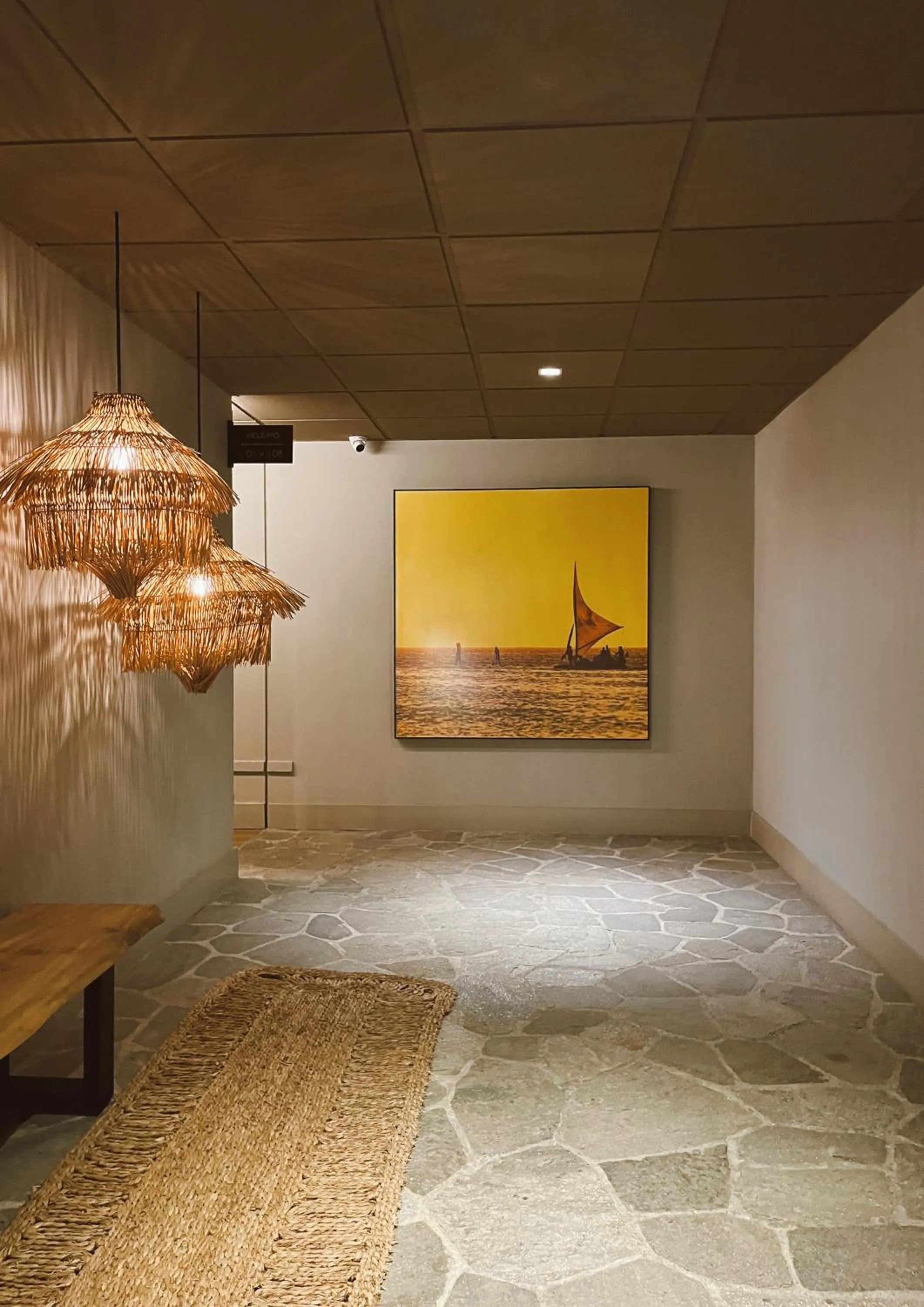 Decorative detail in Pauli Boutique Hotel