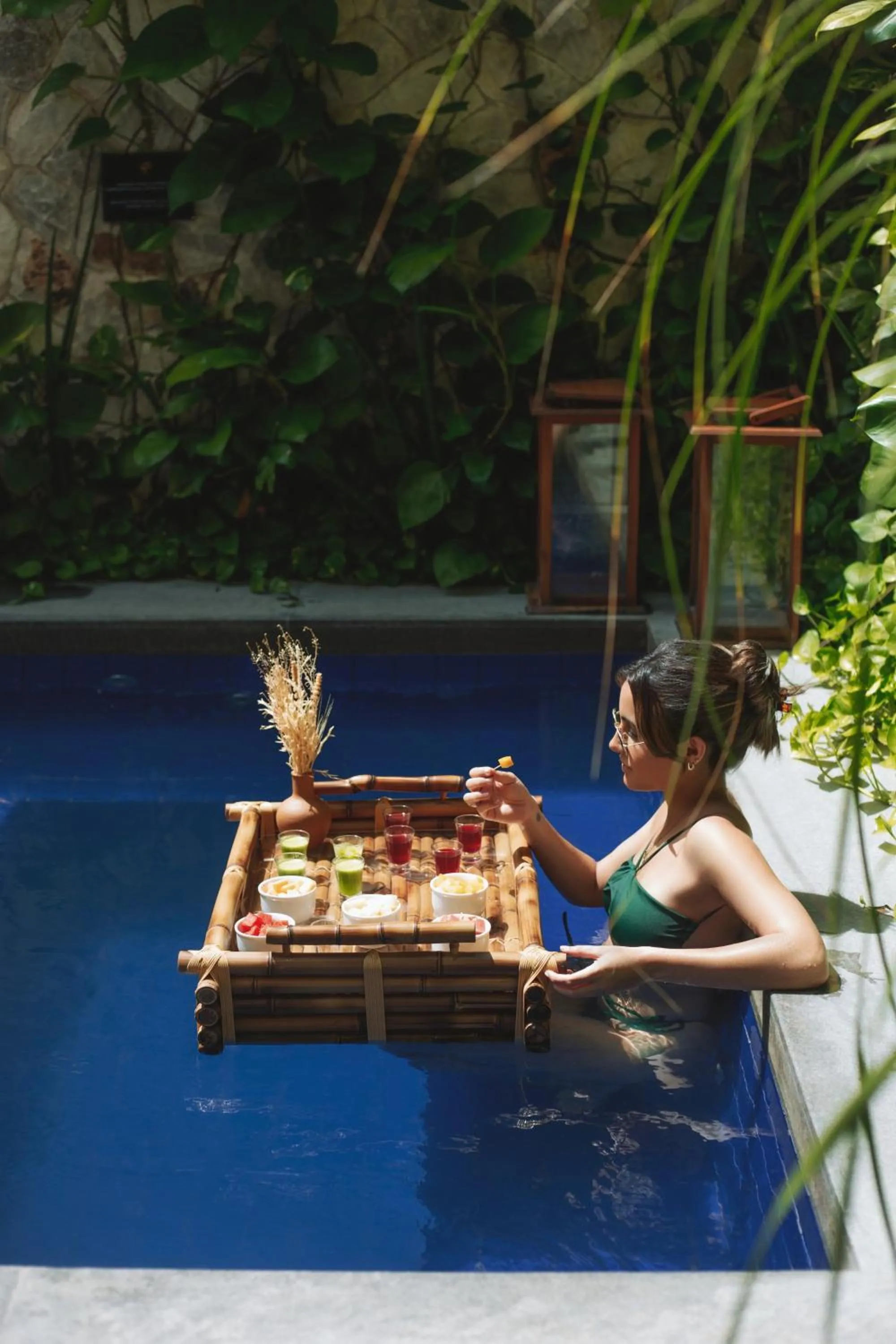 Swimming pool in Pauli Boutique Hotel
