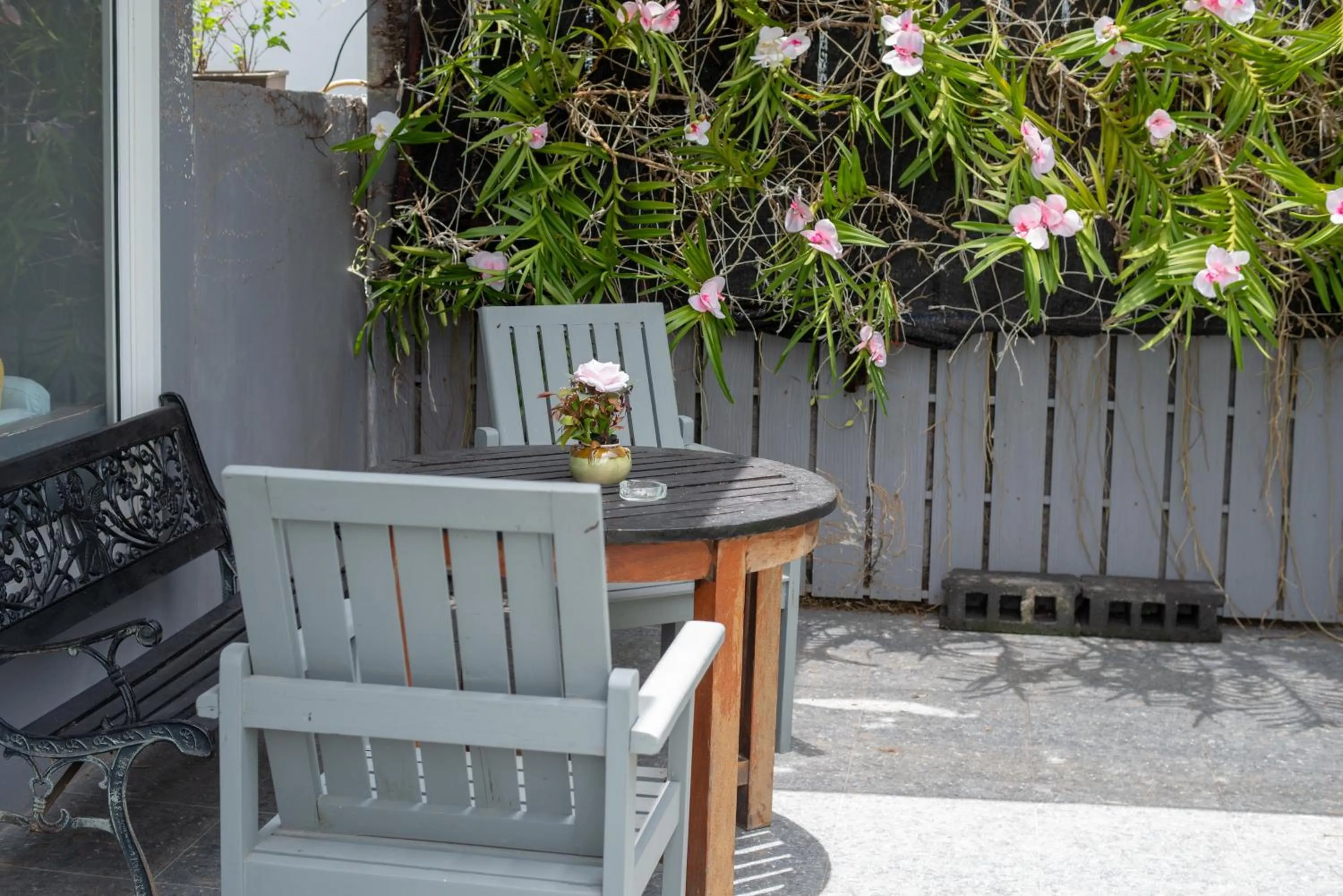 Garden view in The Florist Resort