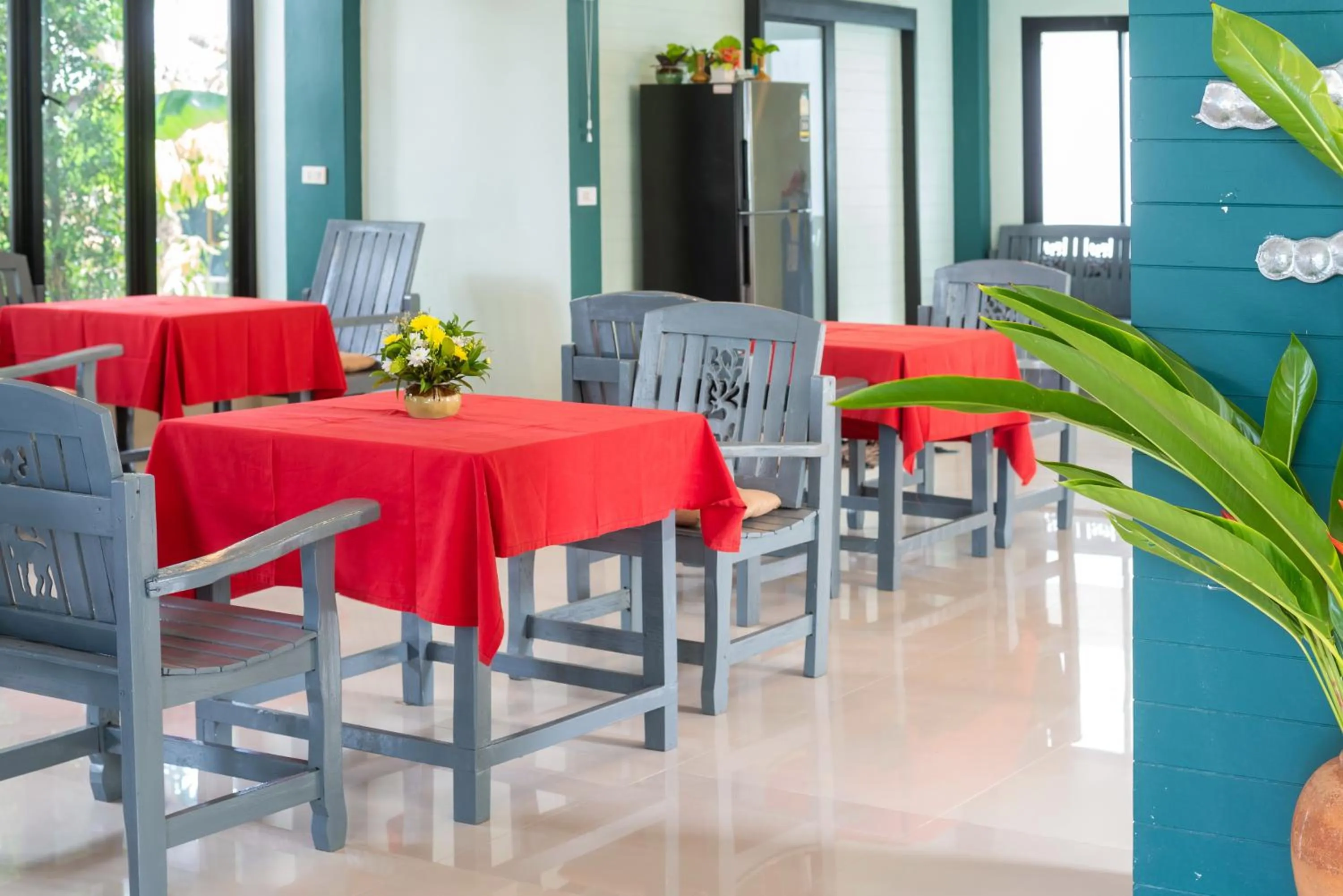 Seating area in The Florist Resort