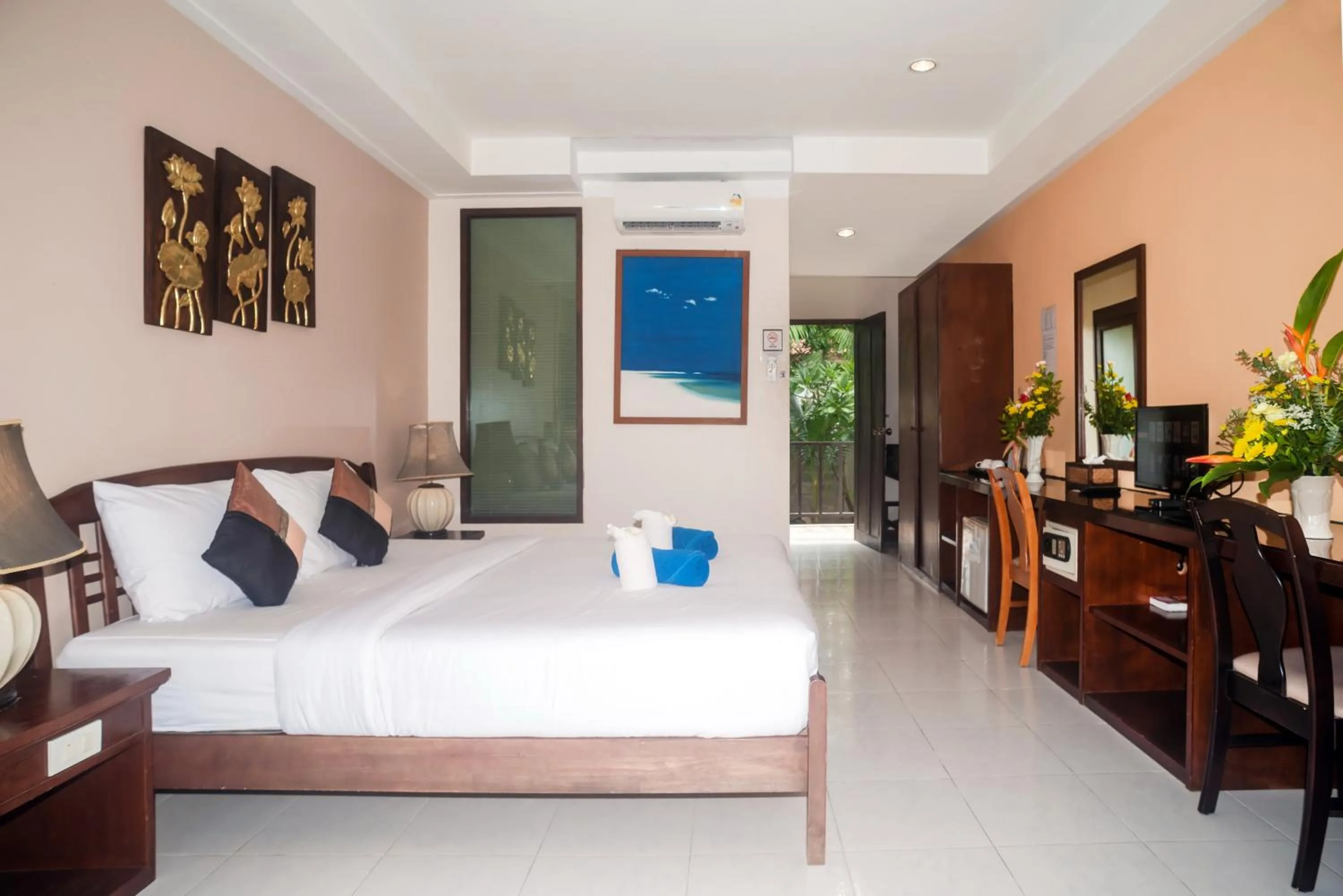 Bed in The Florist Resort