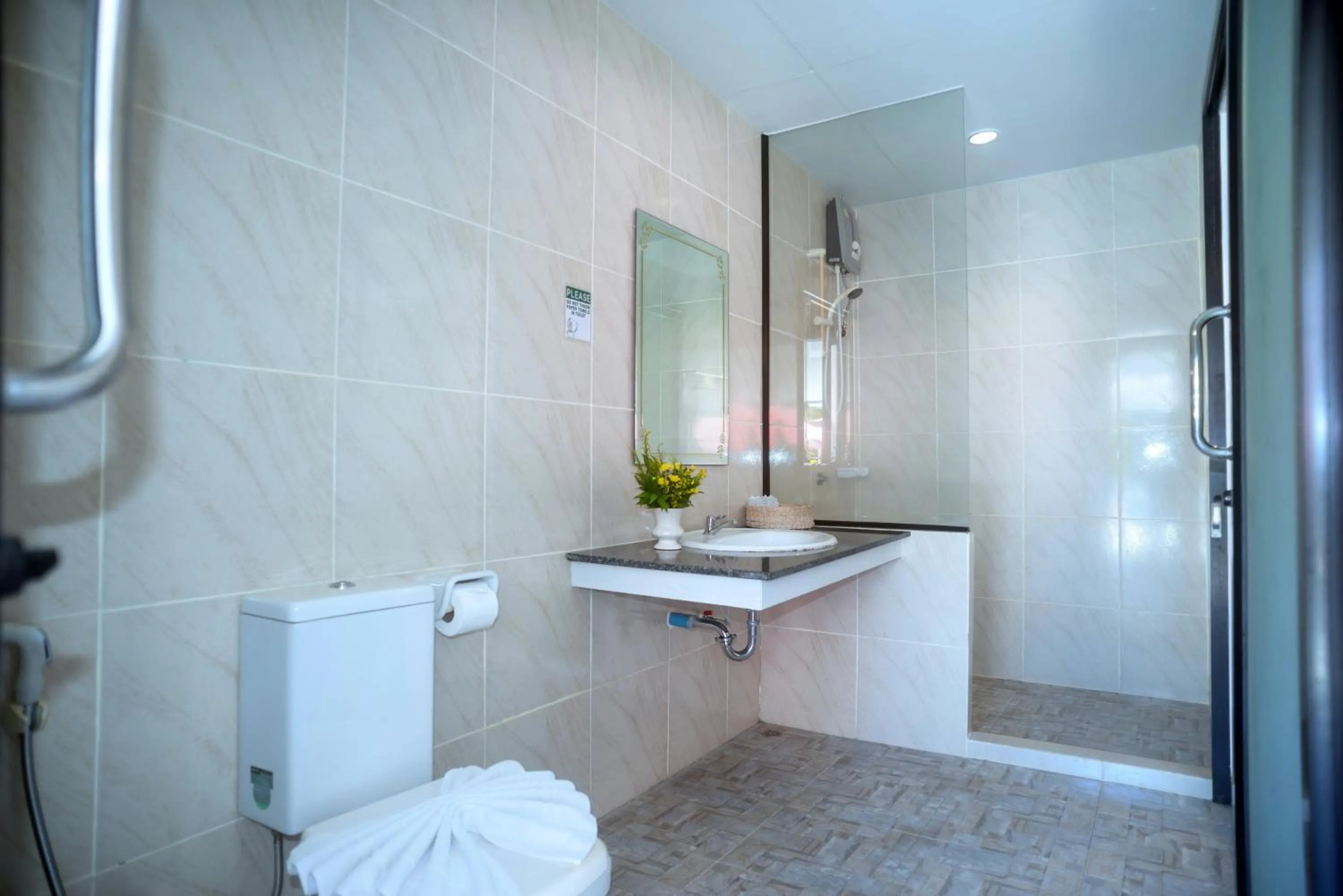 Shower in The Florist Resort